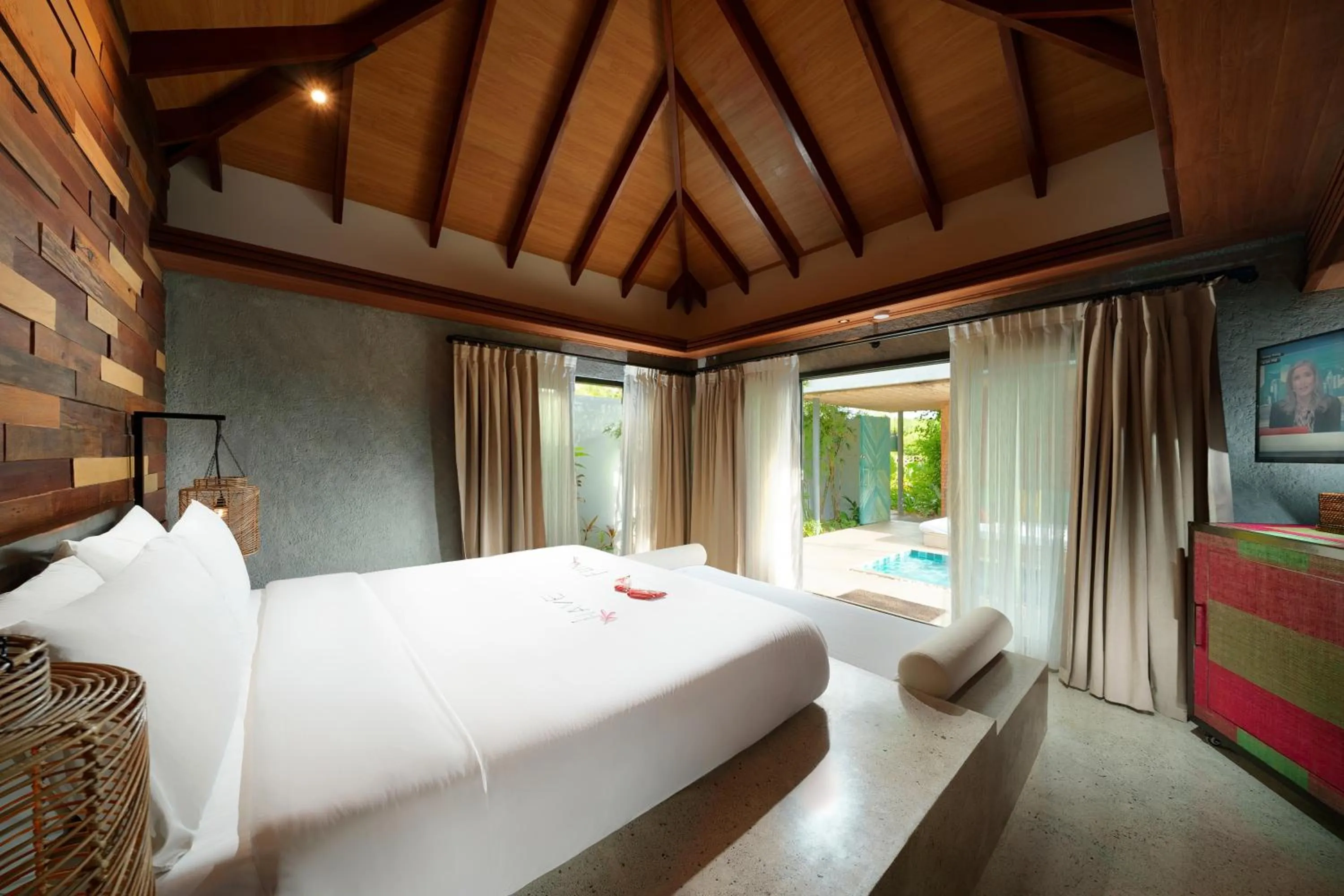 Bed in North Zen Villas