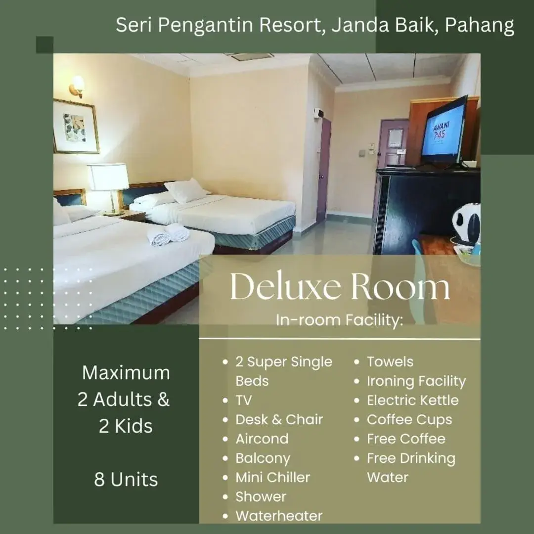 Deluxe Room in Seri Pengantin Resort Deluxe Room in Seri Pengantin Resort