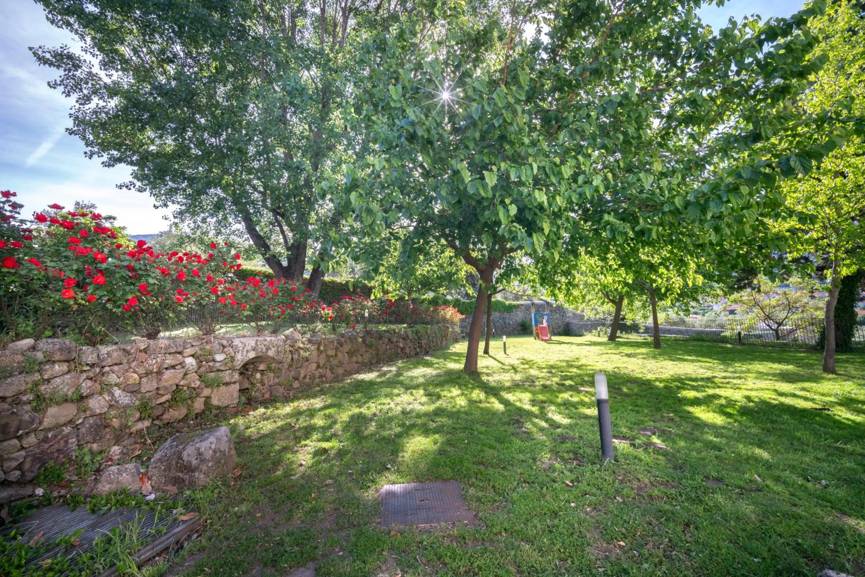 Garden in Hospedería Conventual Sierra de Gata