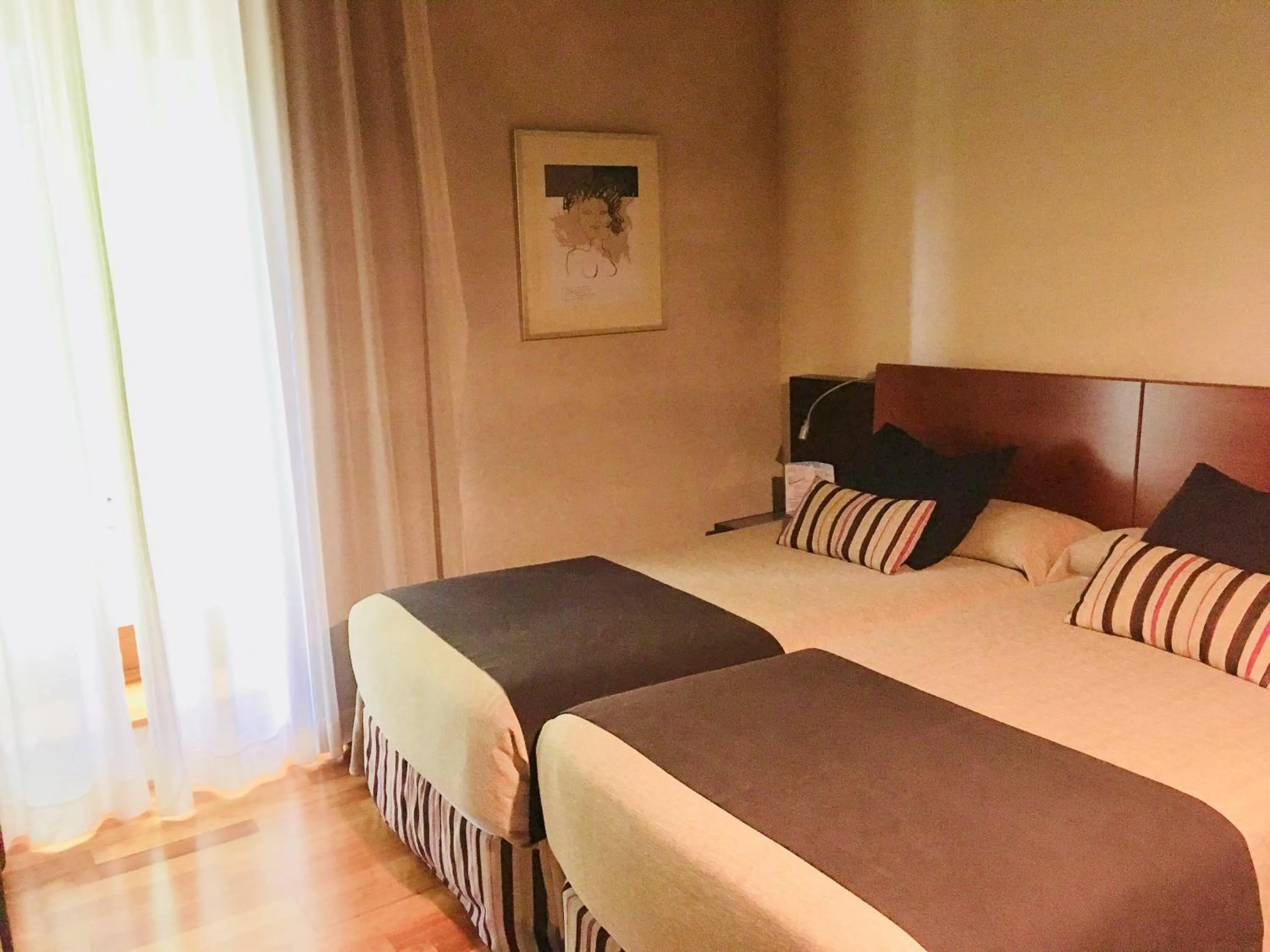 Bed in Hospedería Conventual Sierra de Gata