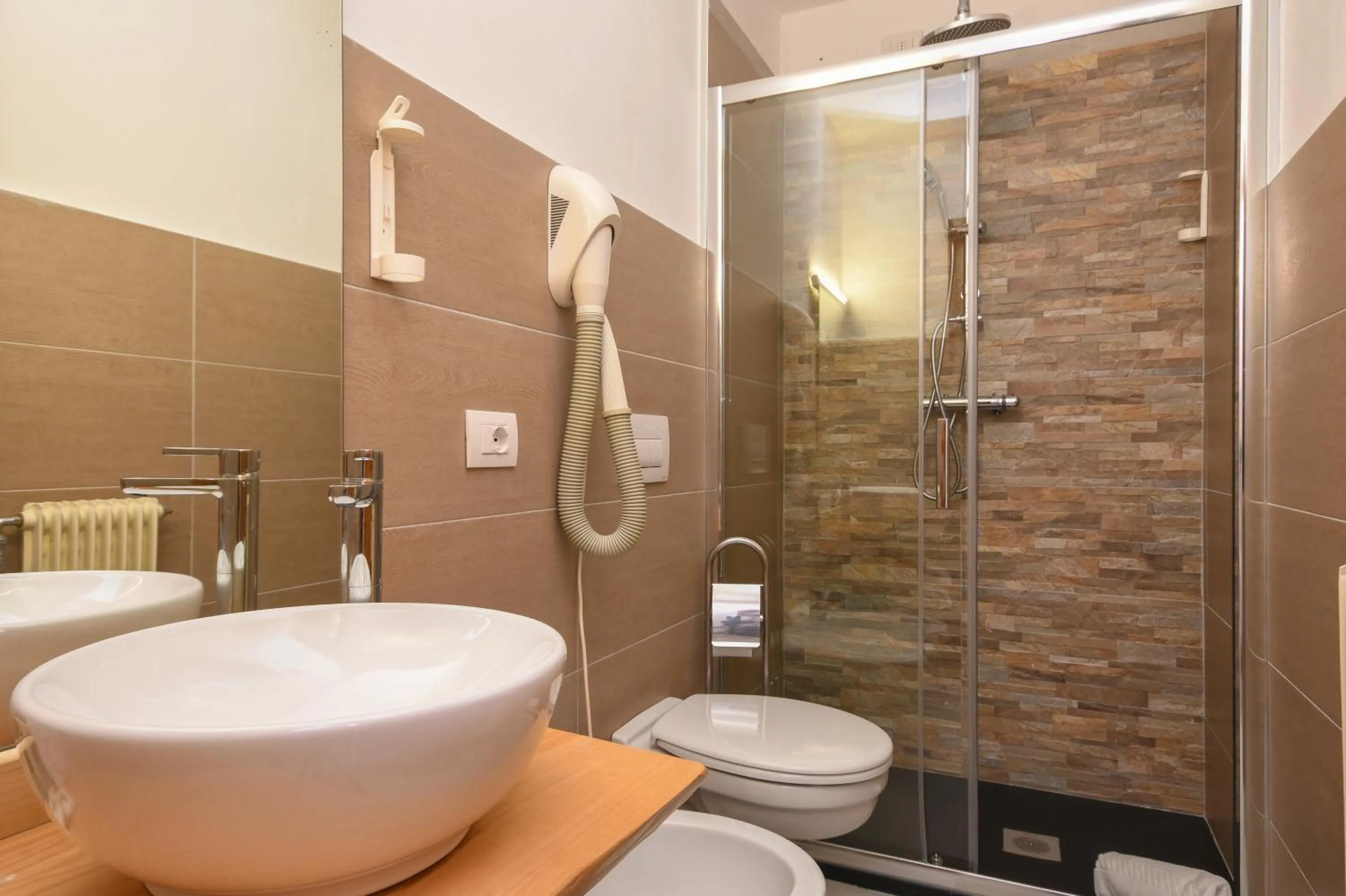 Bathroom in Bepy Hotel Garni
