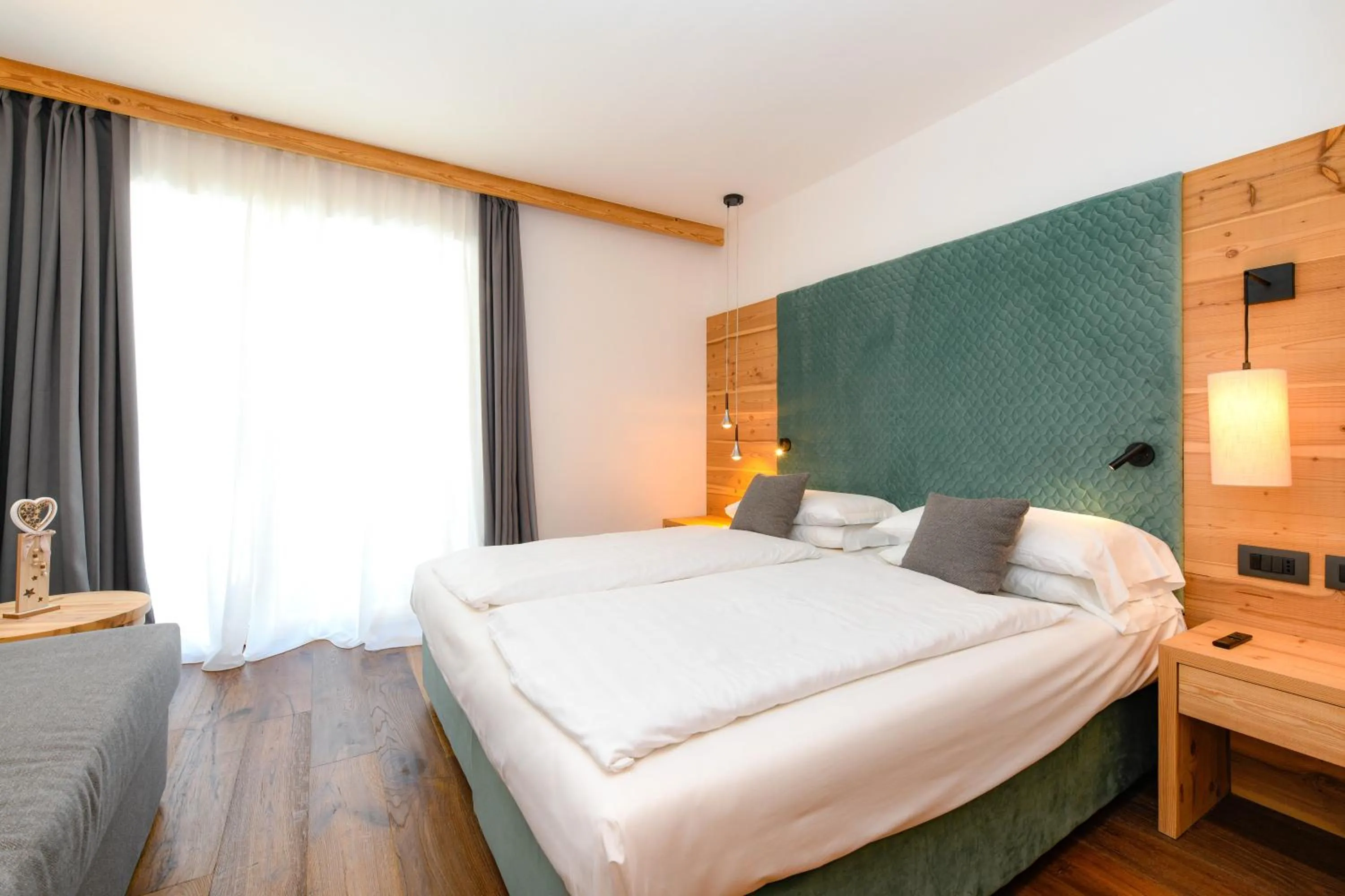 Bed in Bepy Hotel Garni