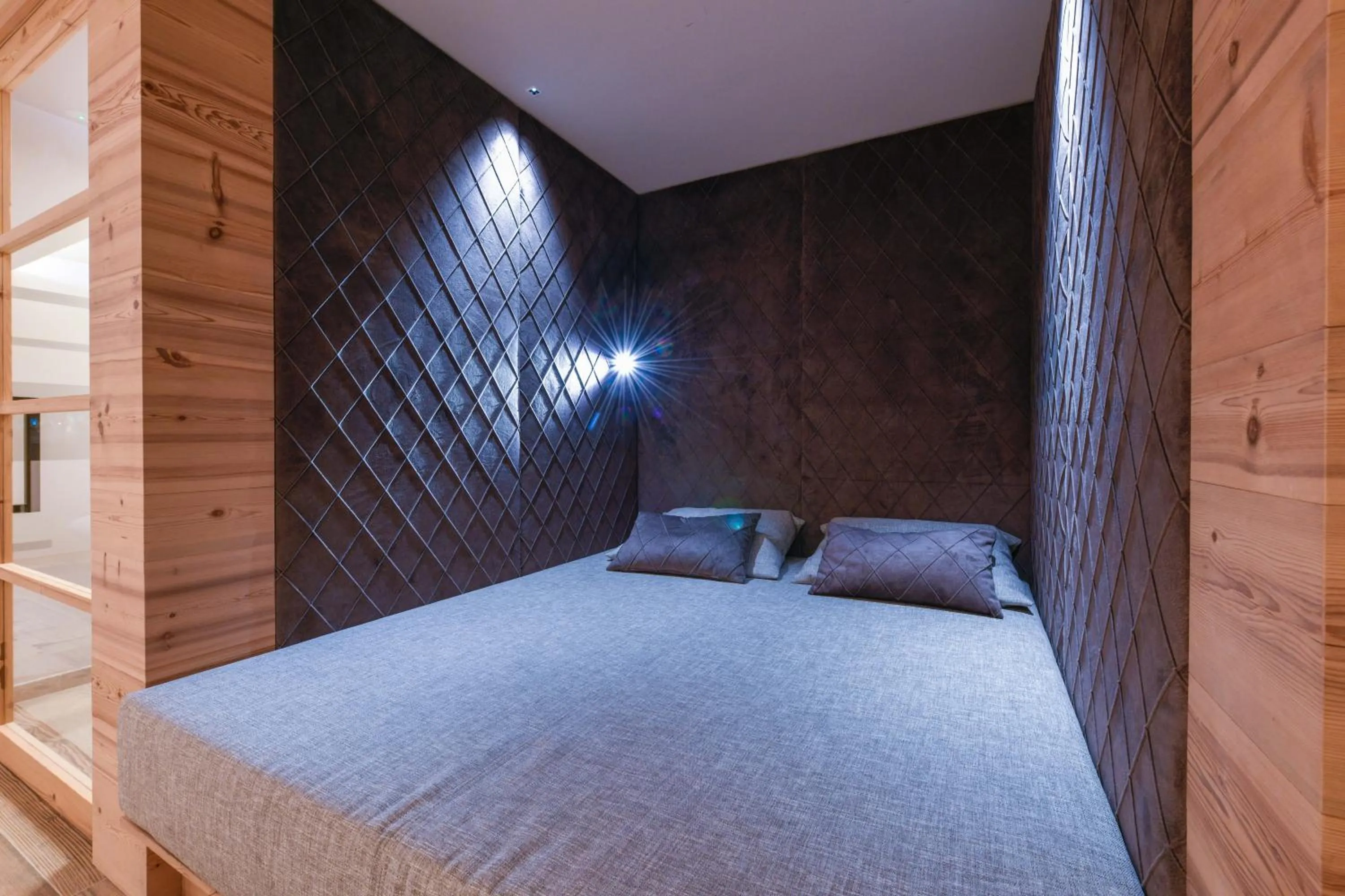 Sauna, Bed in Bepy Hotel Garni