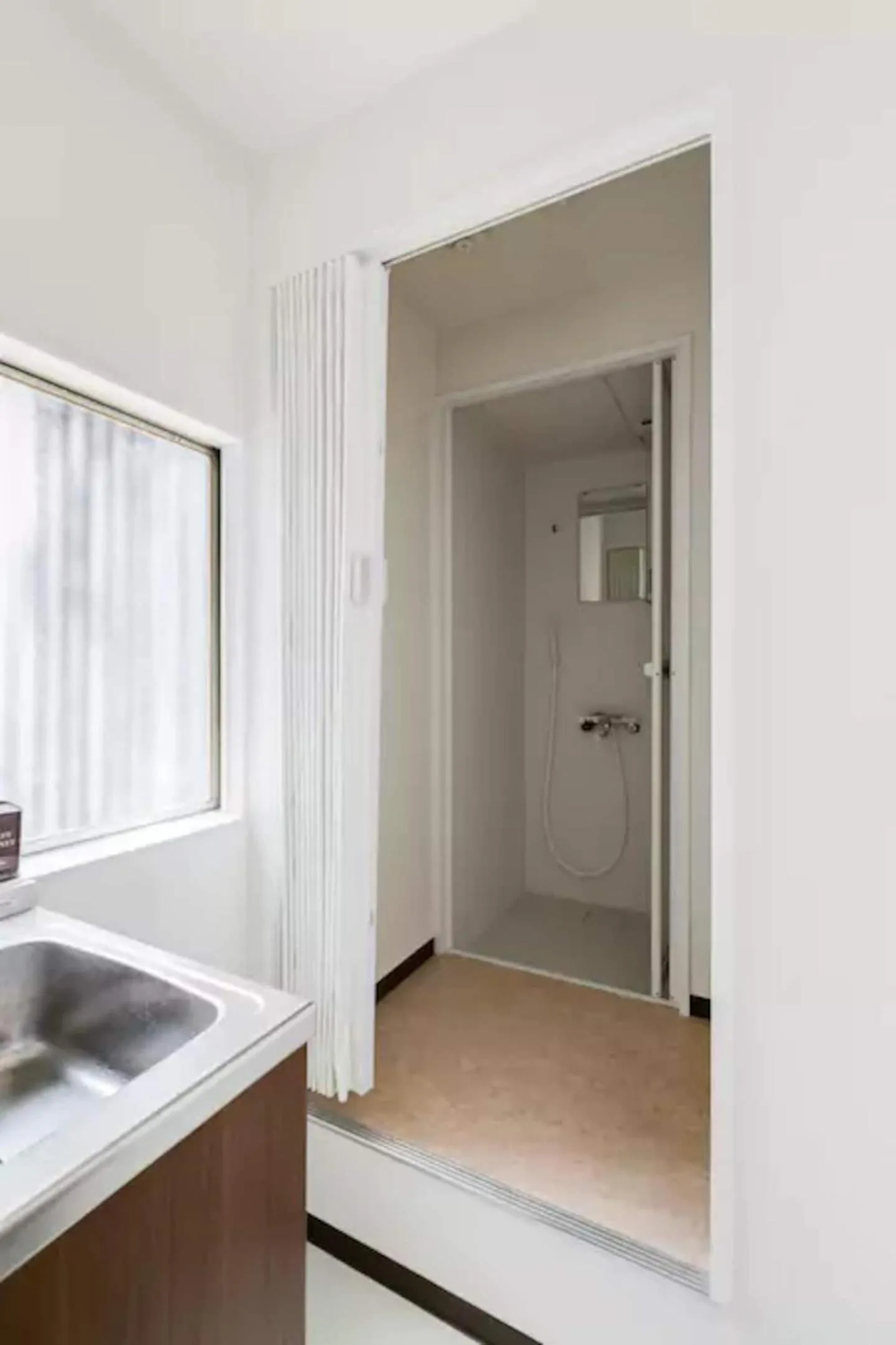 Bathroom, Bed in NAKAZ Machiya , Osaka Umeda