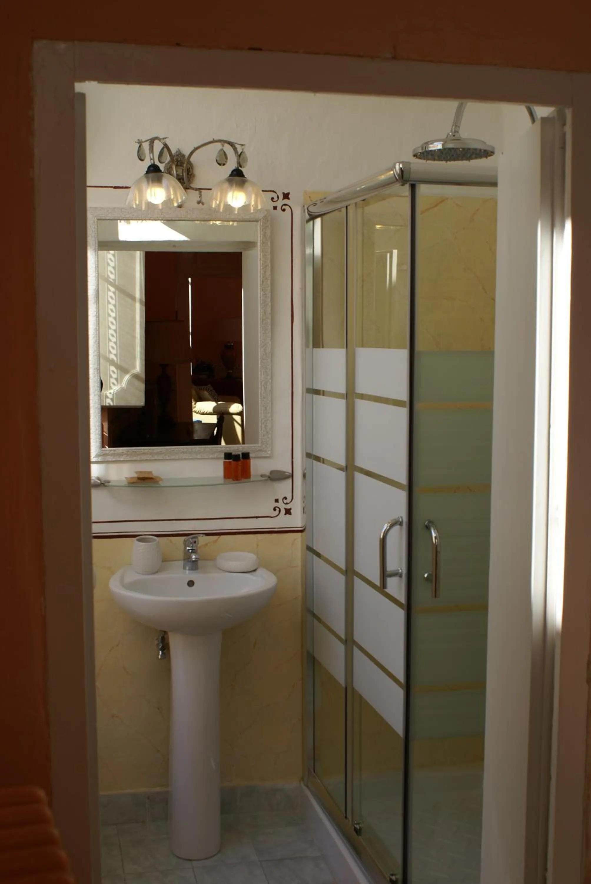 Bathroom in B&B Dimora Muzio and Restaurant