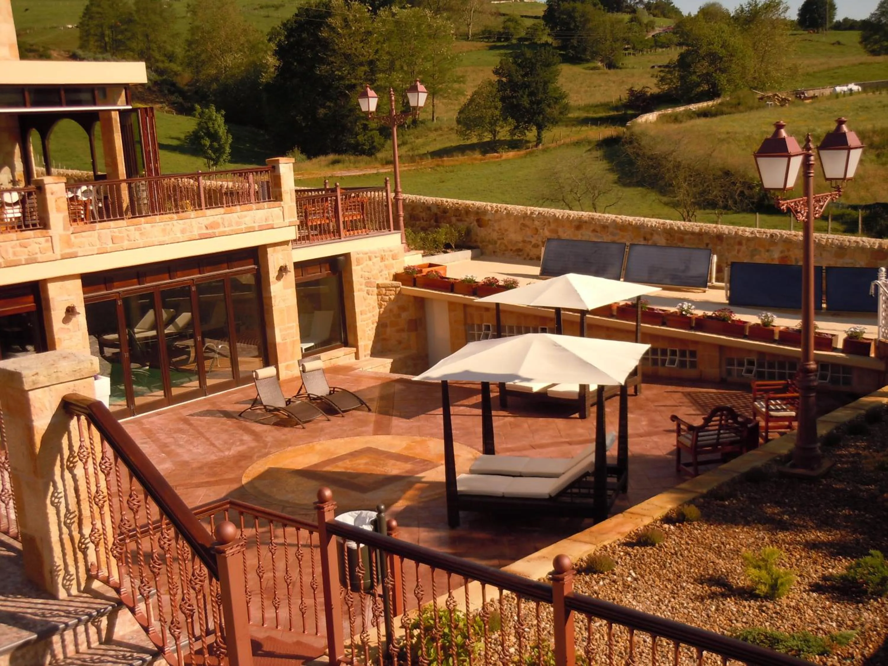 Balcony/Terrace in Posada La Torre de los Isla & Spa