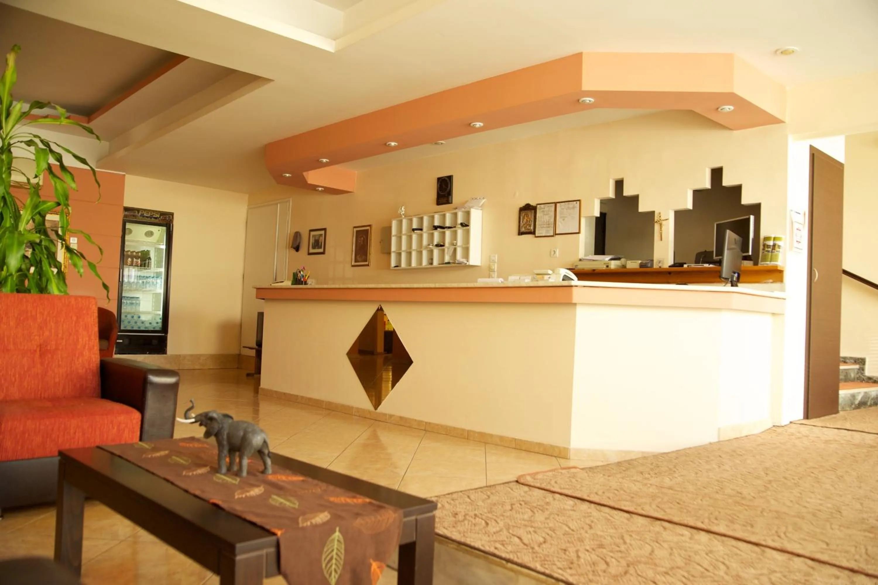 Lobby or reception in Hotel Drosia