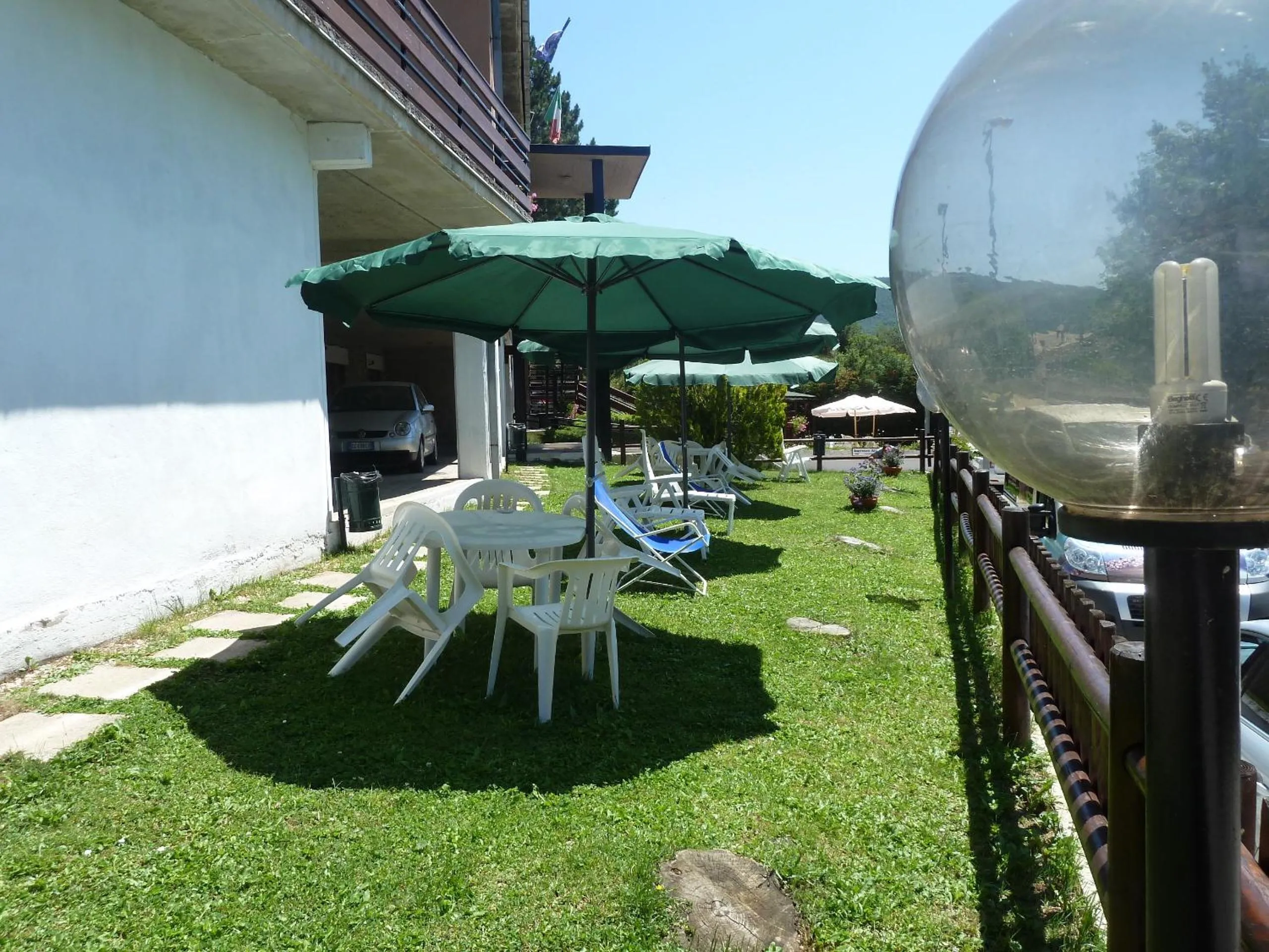 Garden in Hotel Caldora