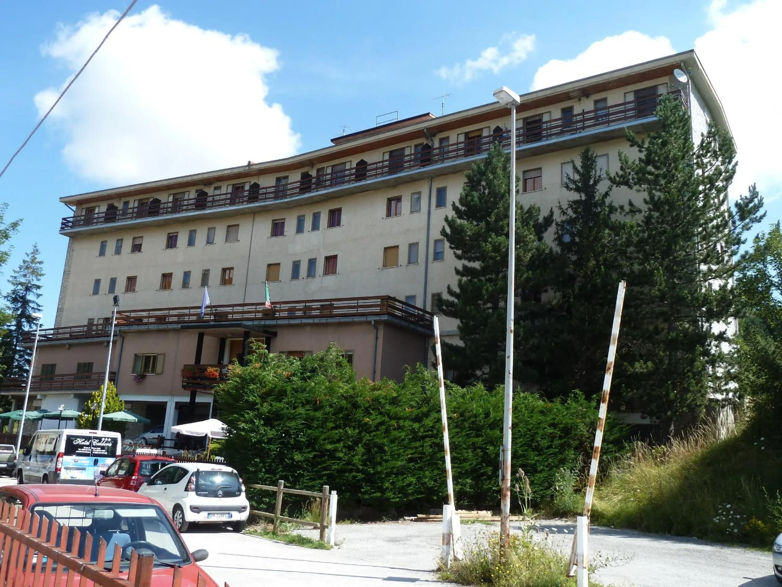 Facade/entrance in Hotel Caldora