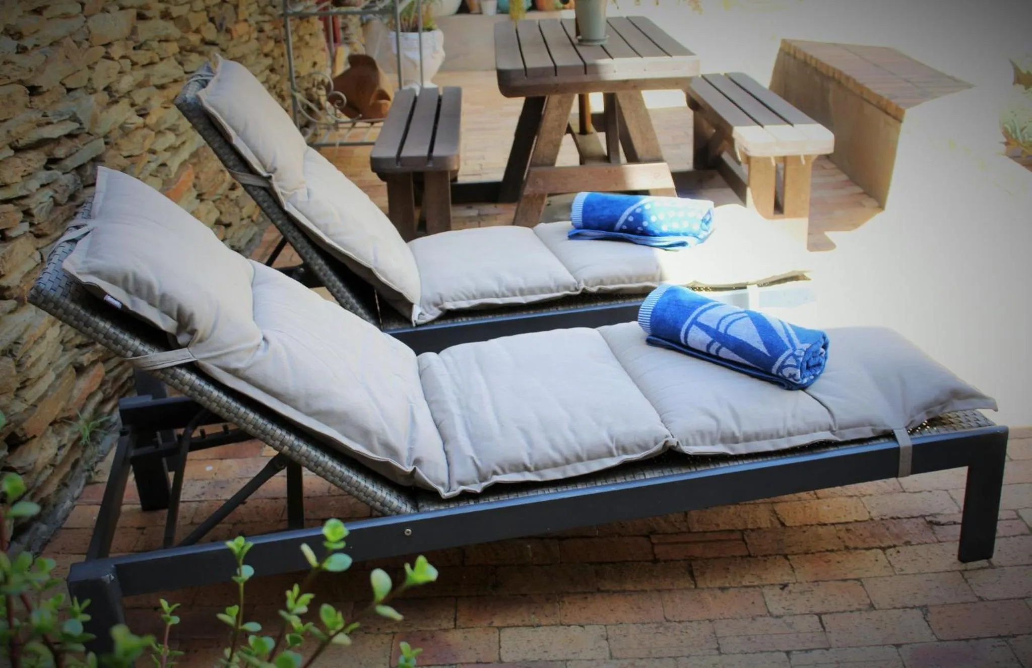 Swimming pool in Barrydale Karoo - BOUTIQUE HOTEL