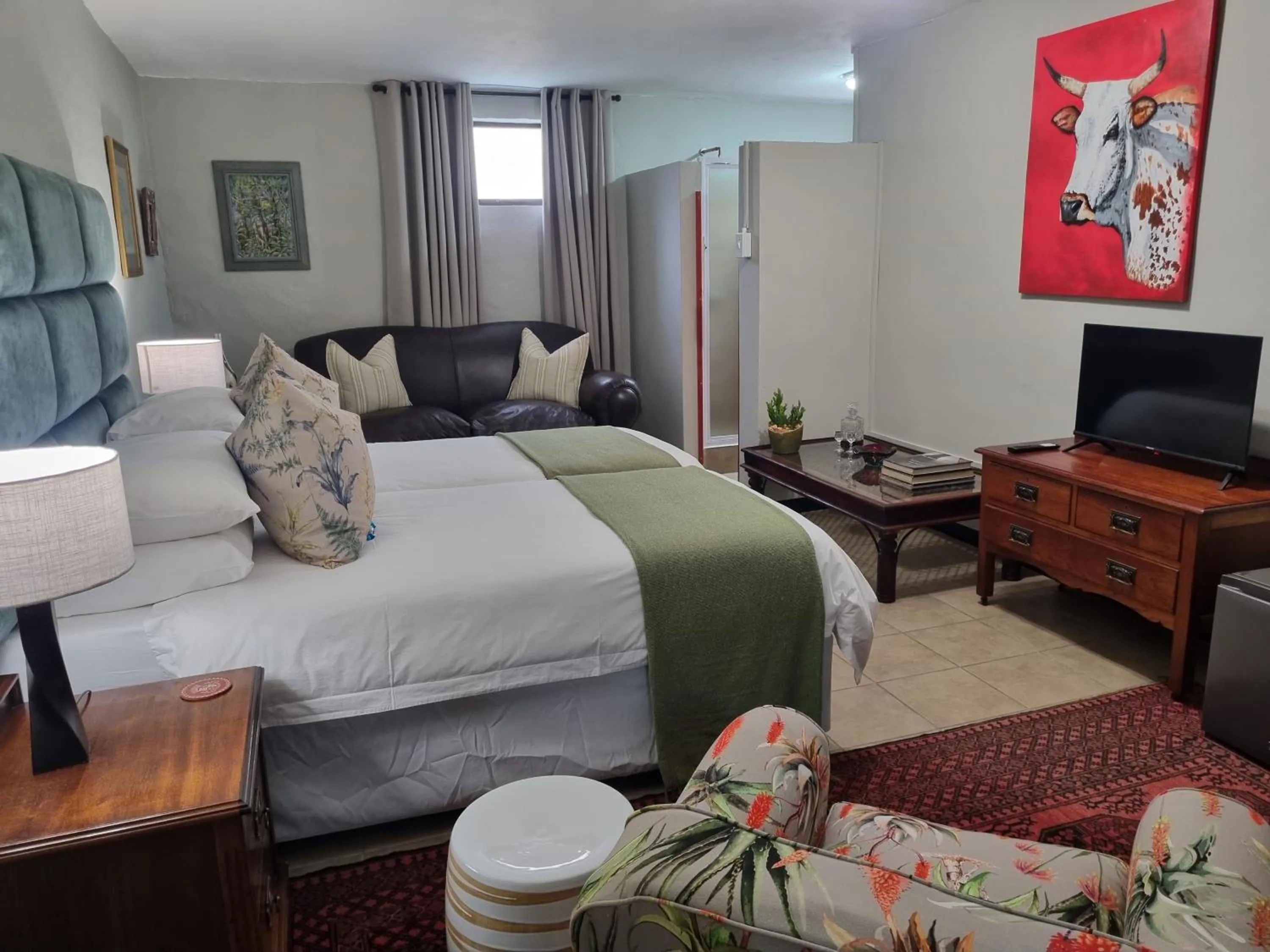 Bed in Barrydale Karoo - BOUTIQUE HOTEL