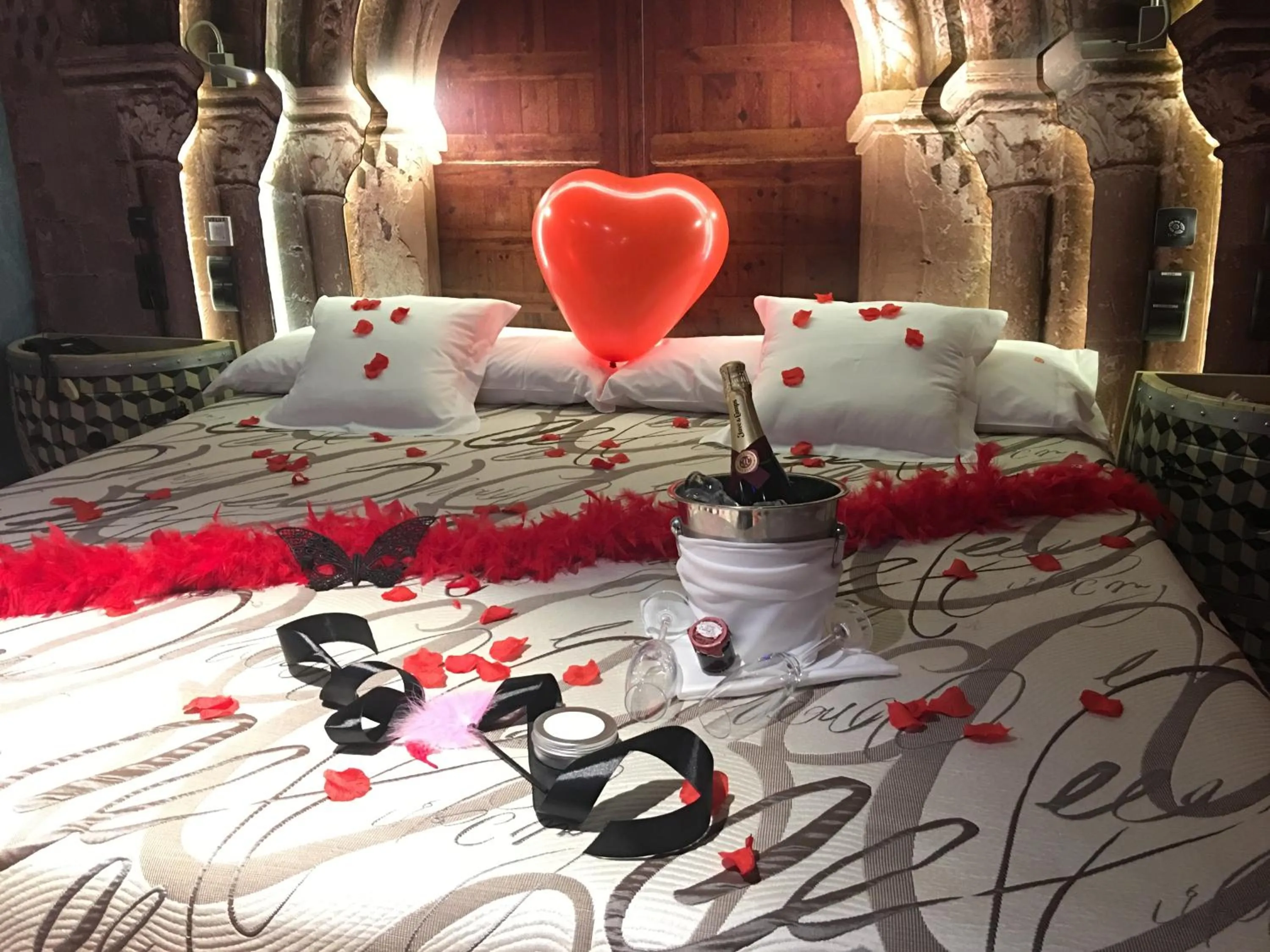 Decorative detail, Bed in Hotel SPA El Lagar de Isilla