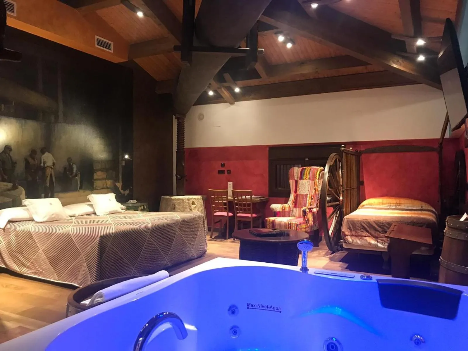 Bed in Hotel SPA El Lagar de Isilla