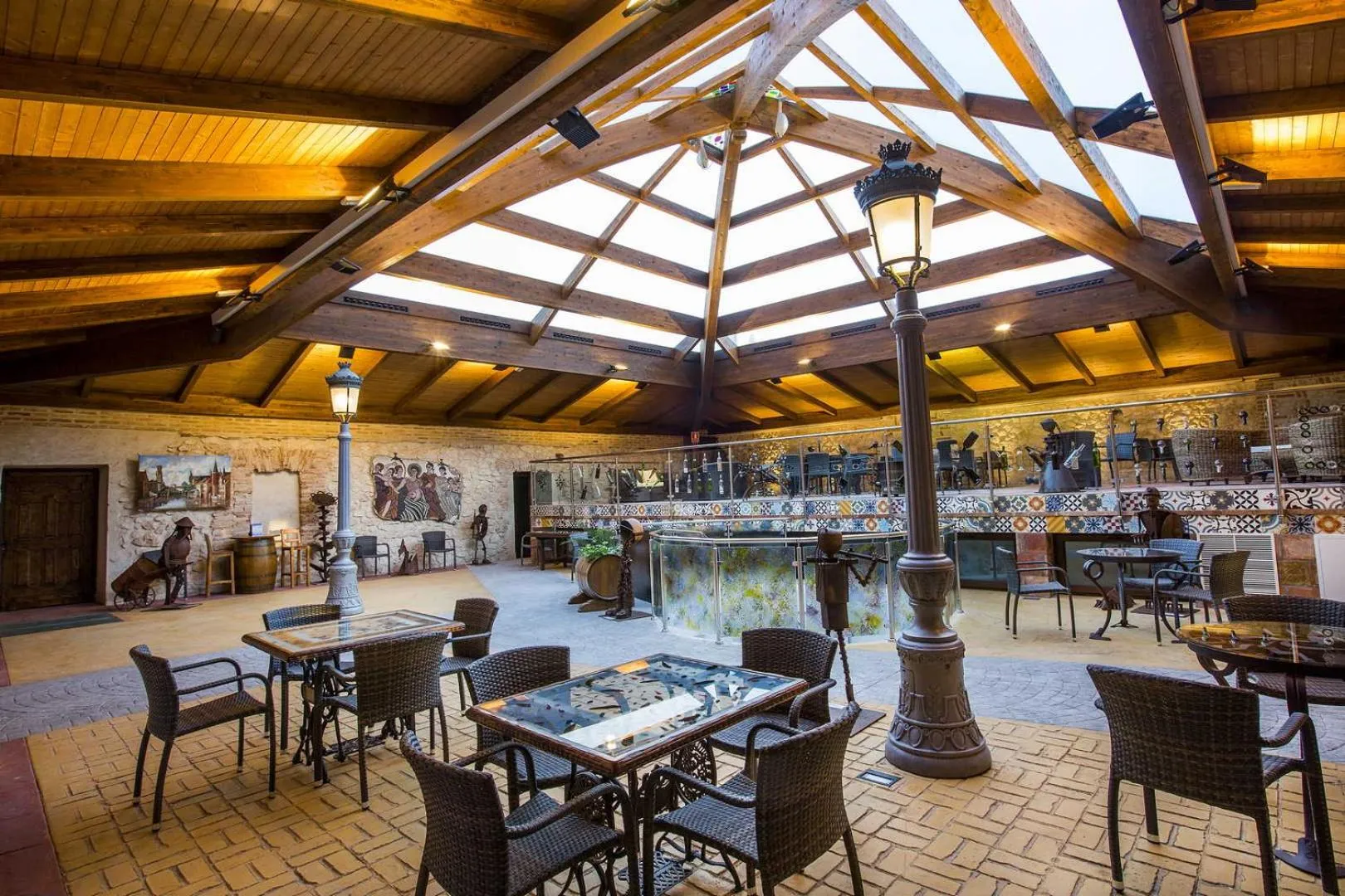 Patio in Hotel SPA El Lagar de Isilla