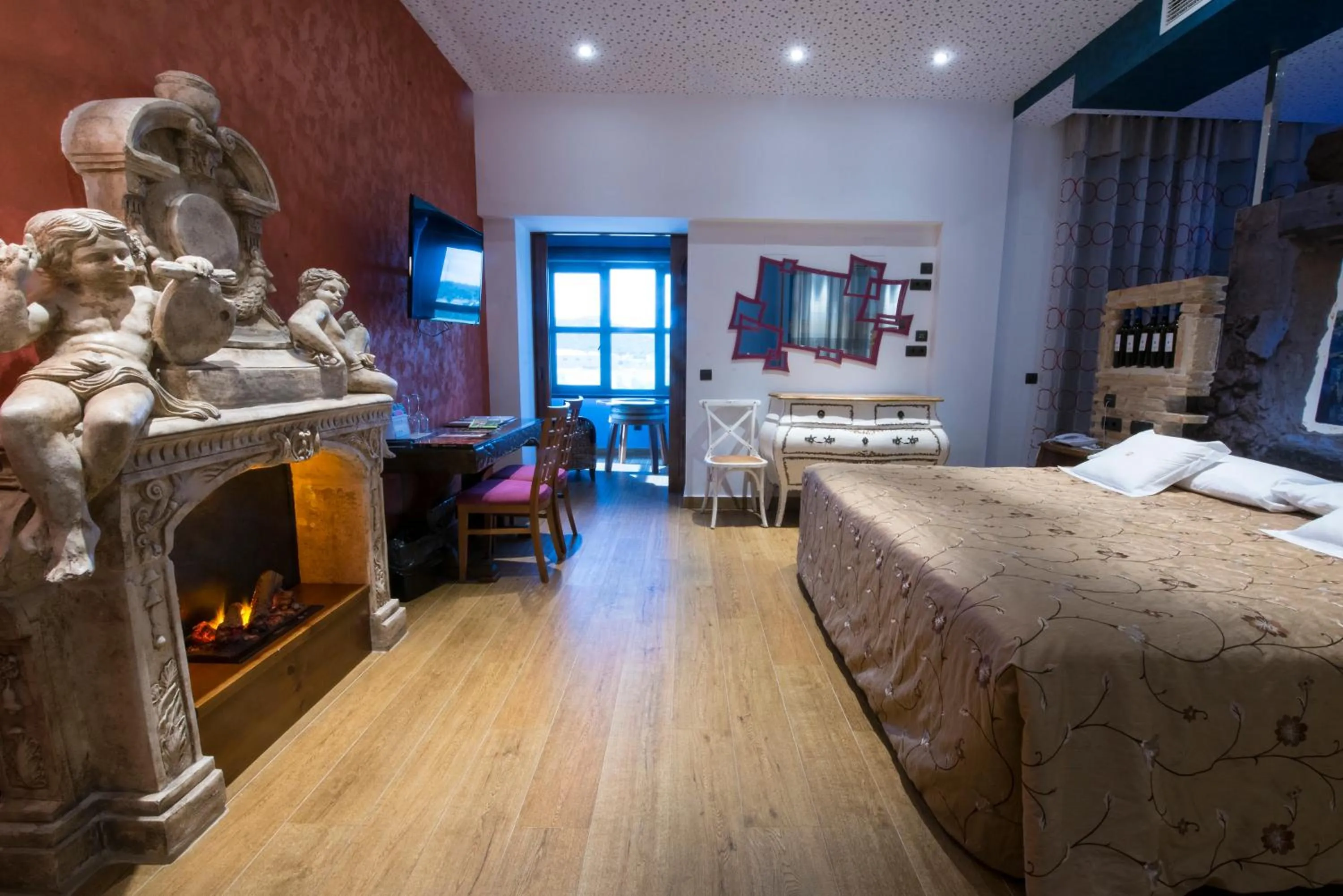 Bed in Hotel SPA El Lagar de Isilla