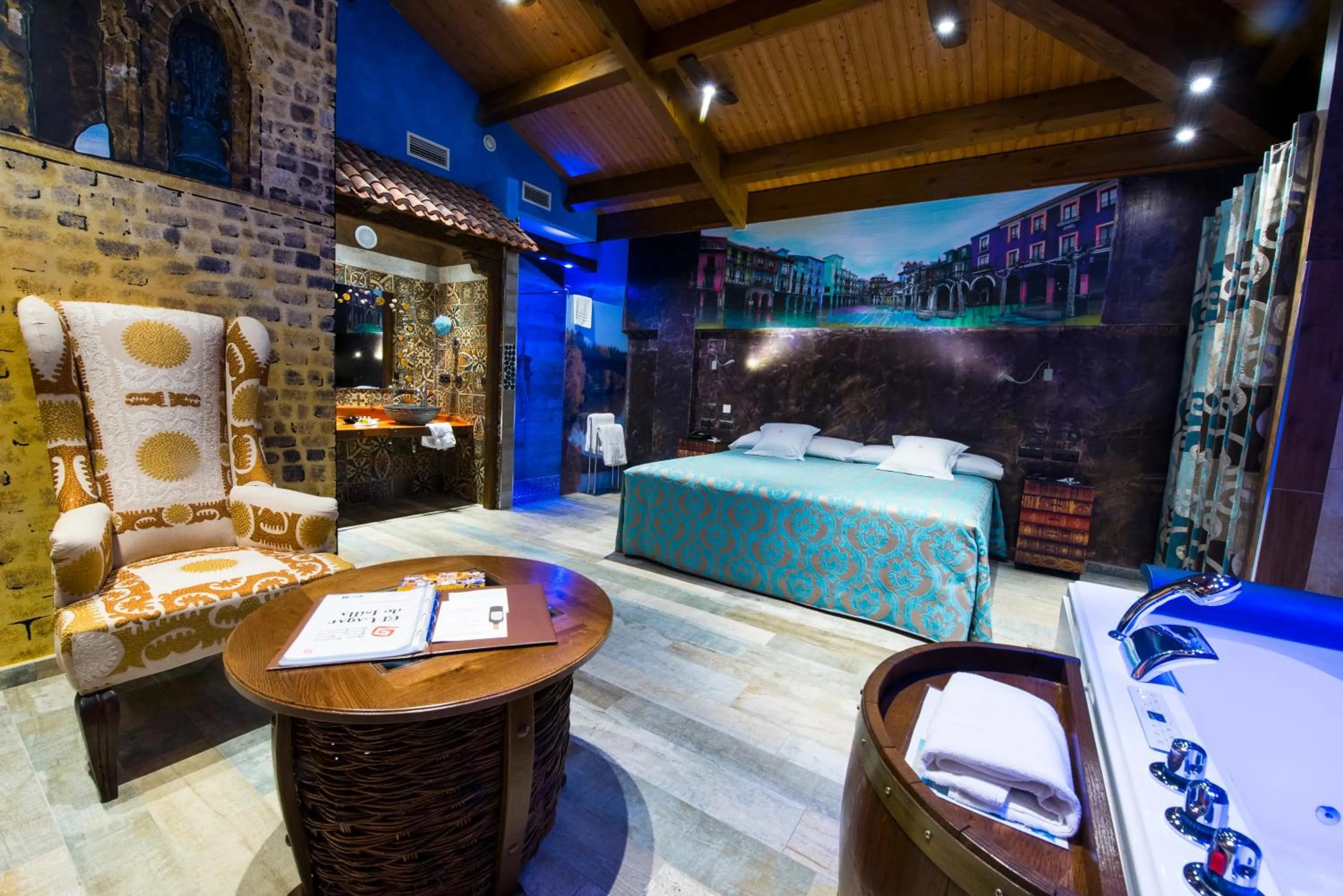 Bed in Hotel SPA El Lagar de Isilla