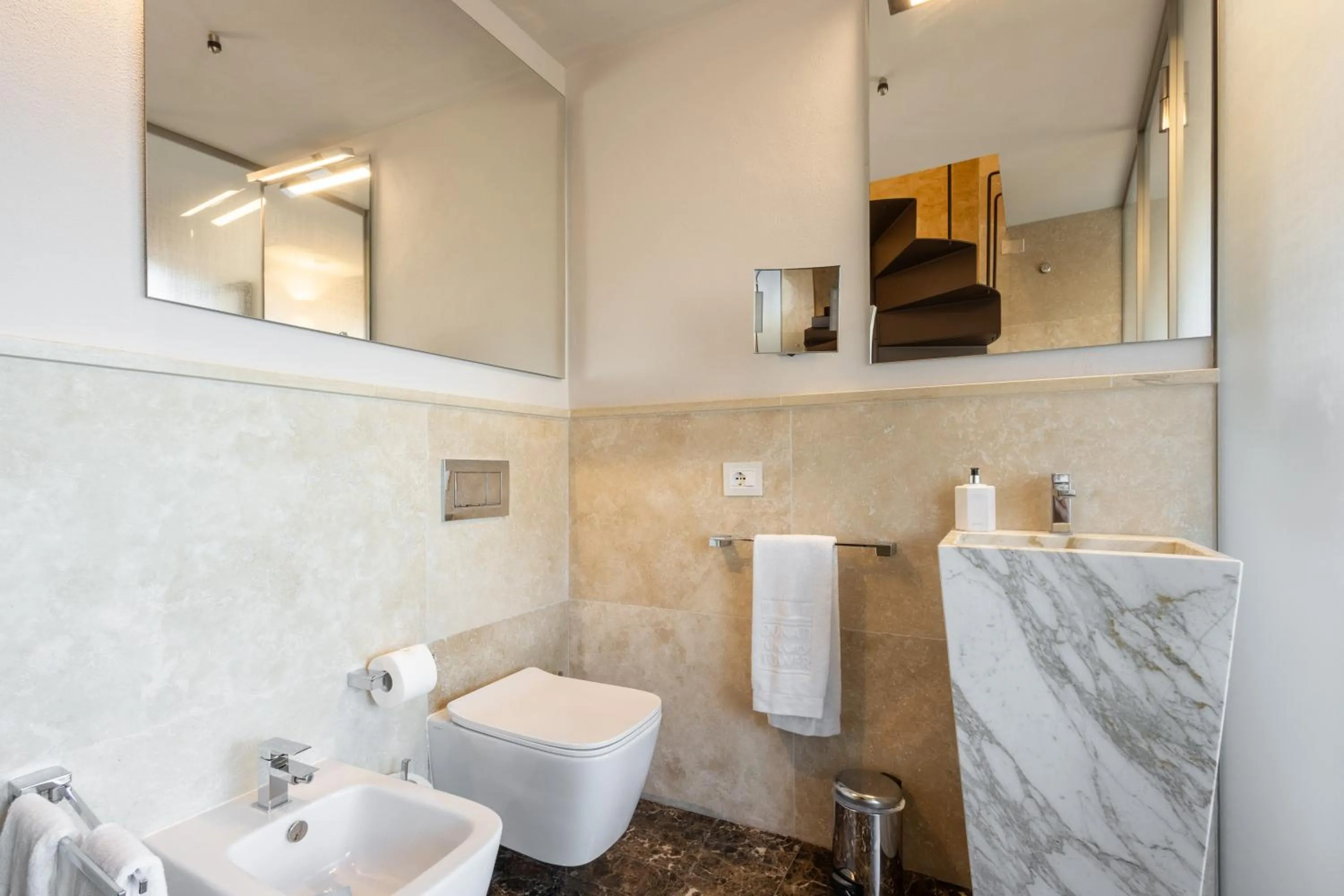 Bathroom in Donati Luxury Tower Suites