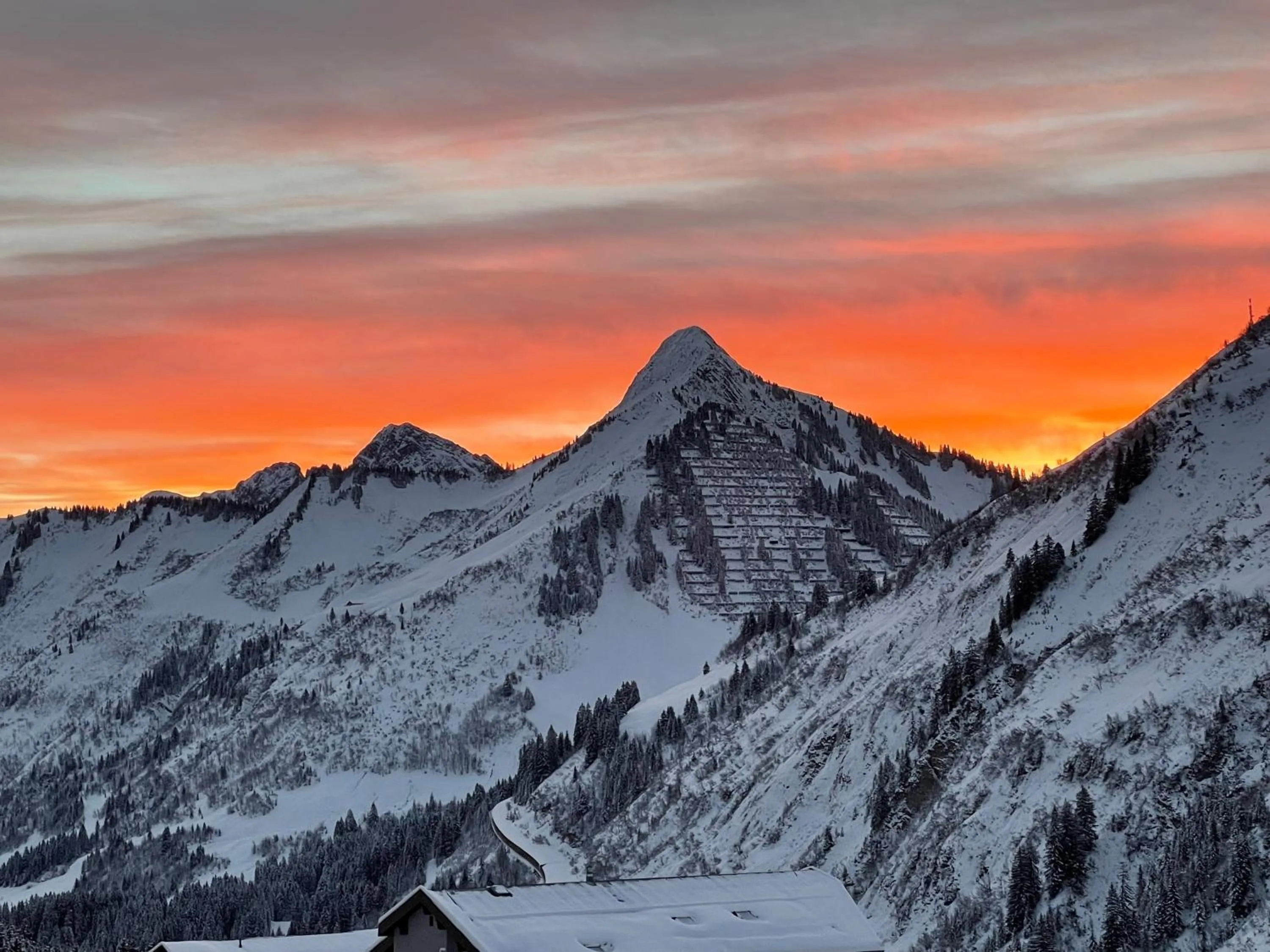 Mountain view in Hotel Lucia - 3 Sterne Superior