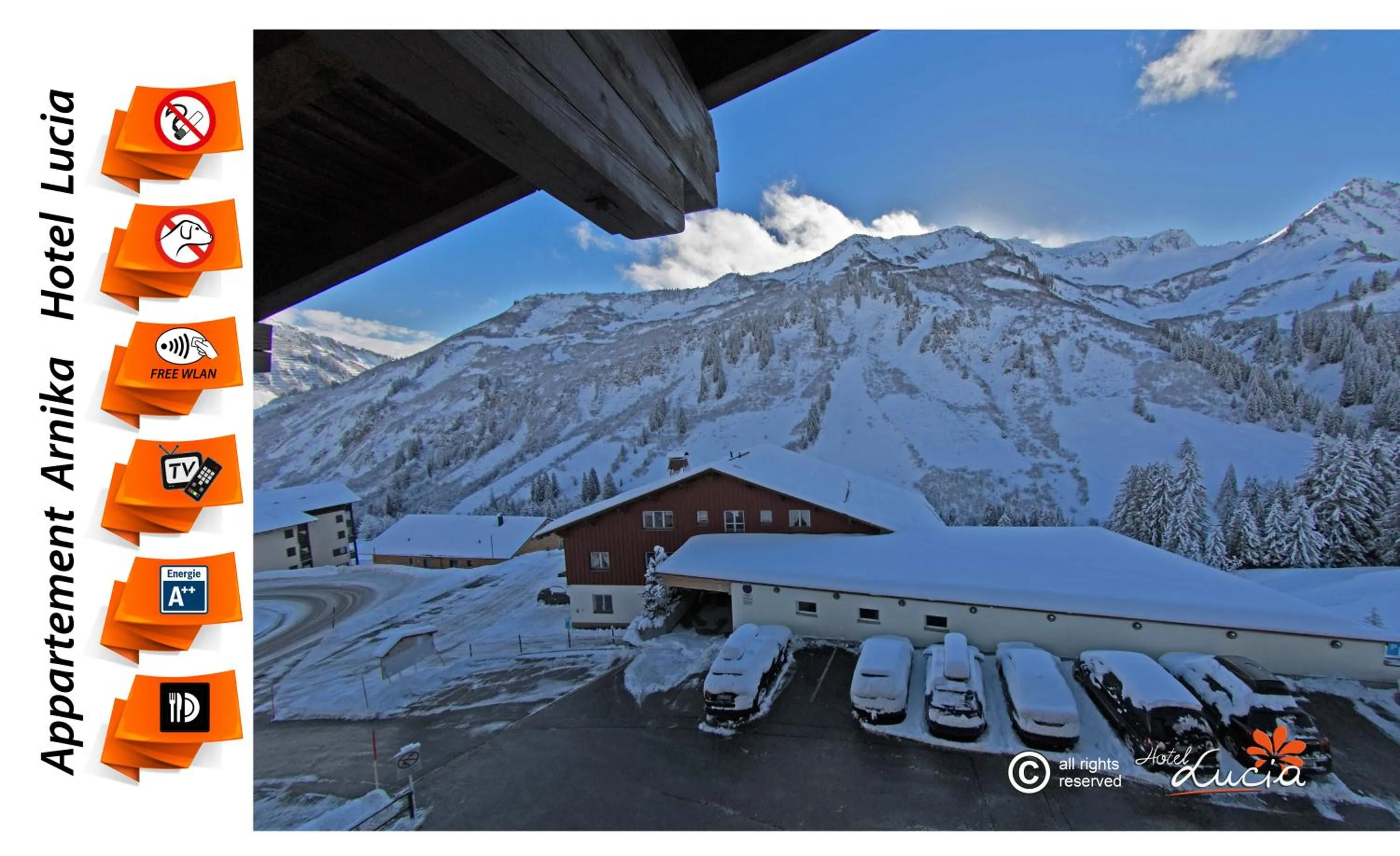 Facade/entrance in Hotel Lucia - 3 Sterne Superior