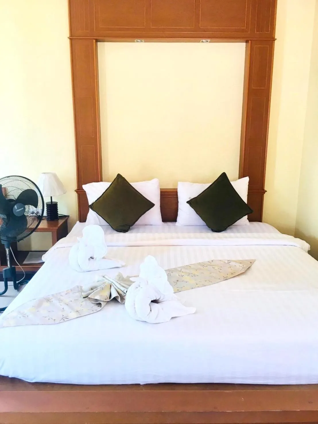 Bed in Lanta Nature House