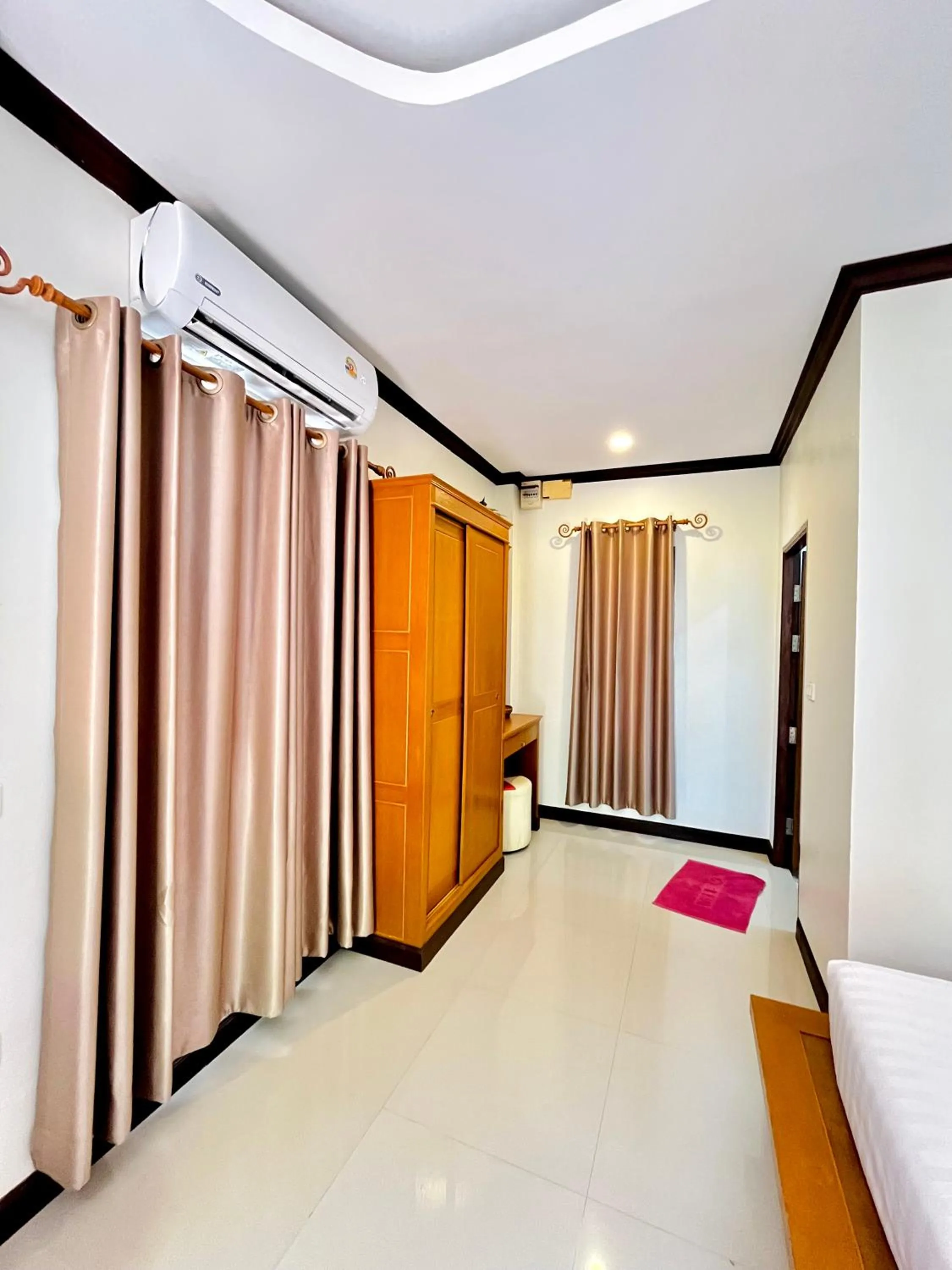 Bed in Lanta Nature House