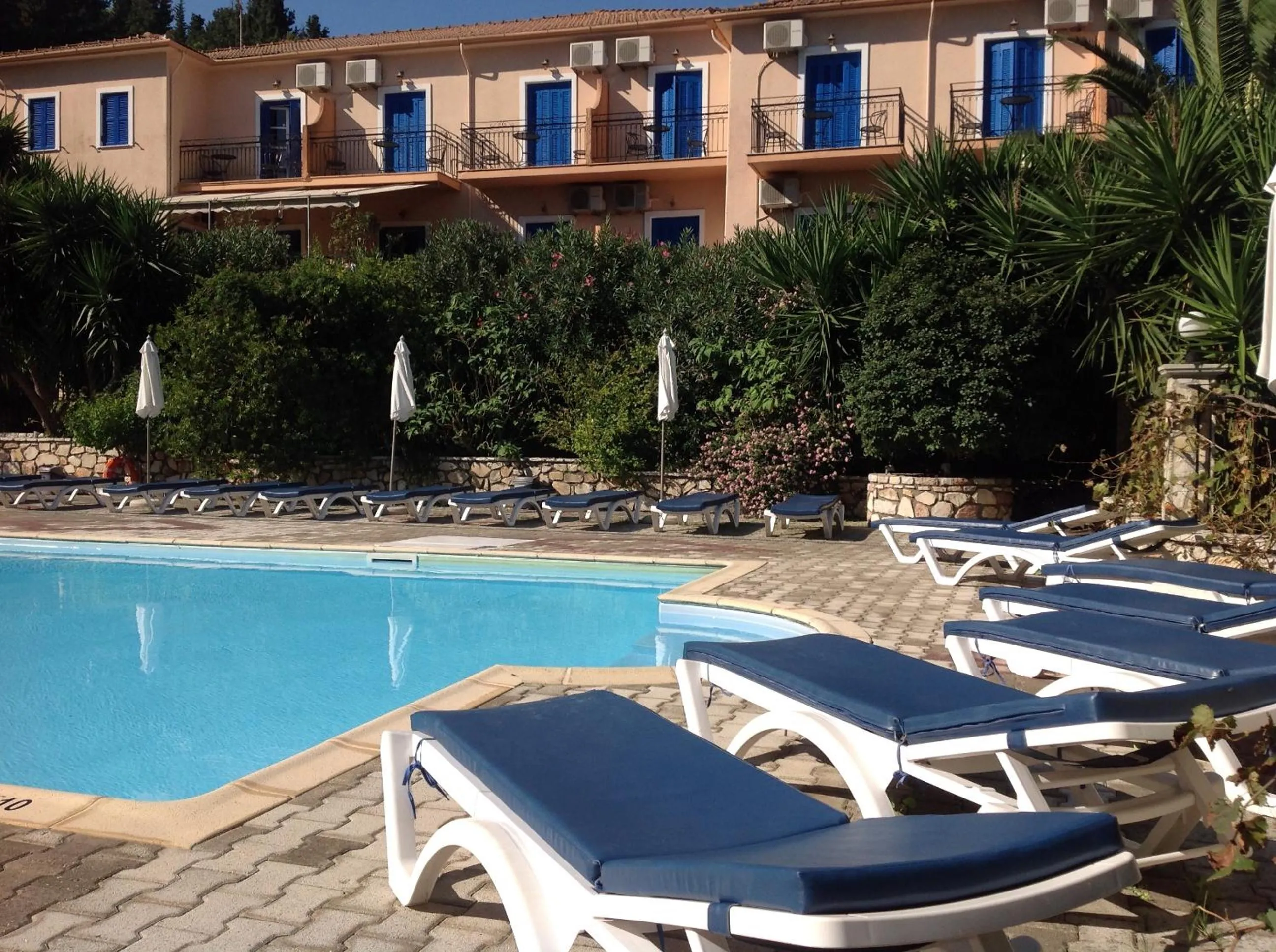 Swimming pool in Hotel Nostos