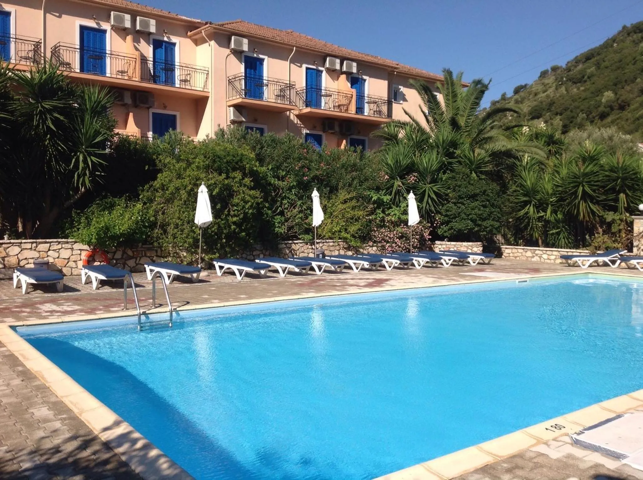 Swimming pool in Hotel Nostos