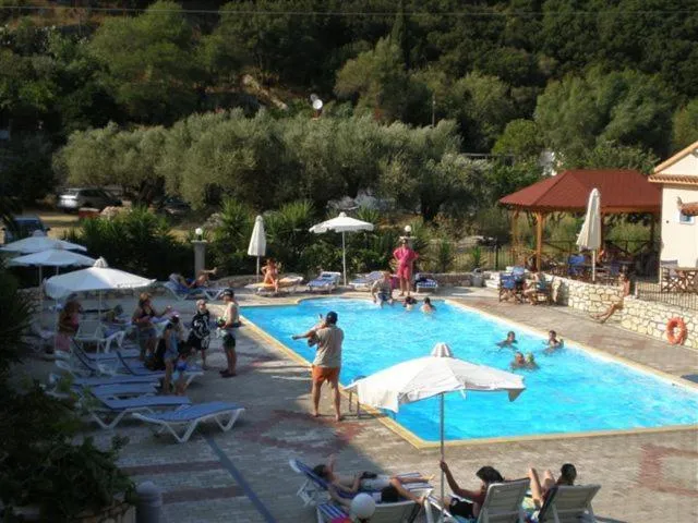 Pool view in Hotel Nostos