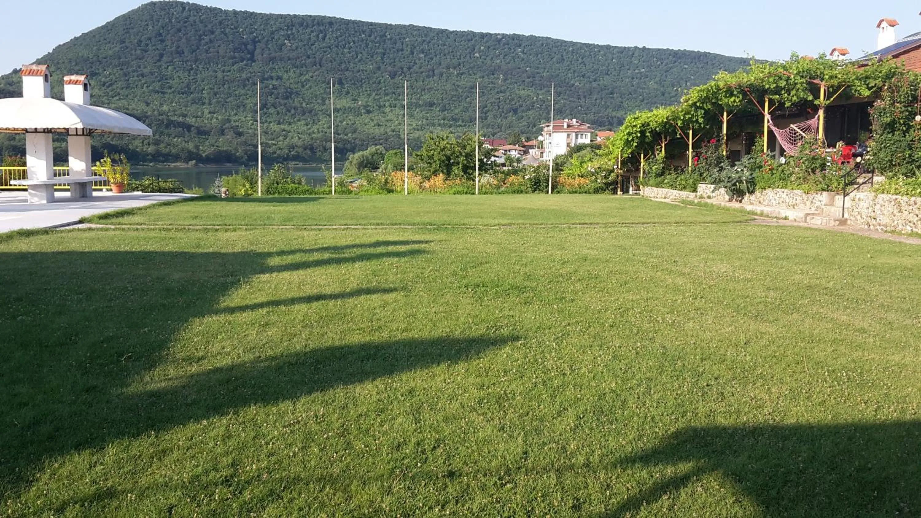 Patio in Family Hotel Belvedere