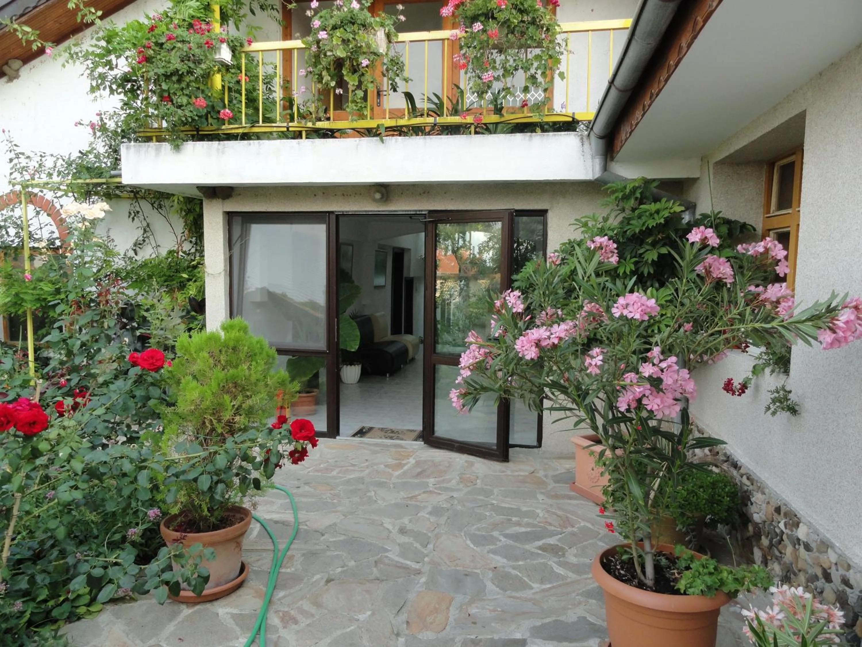 Patio in Family Hotel Belvedere