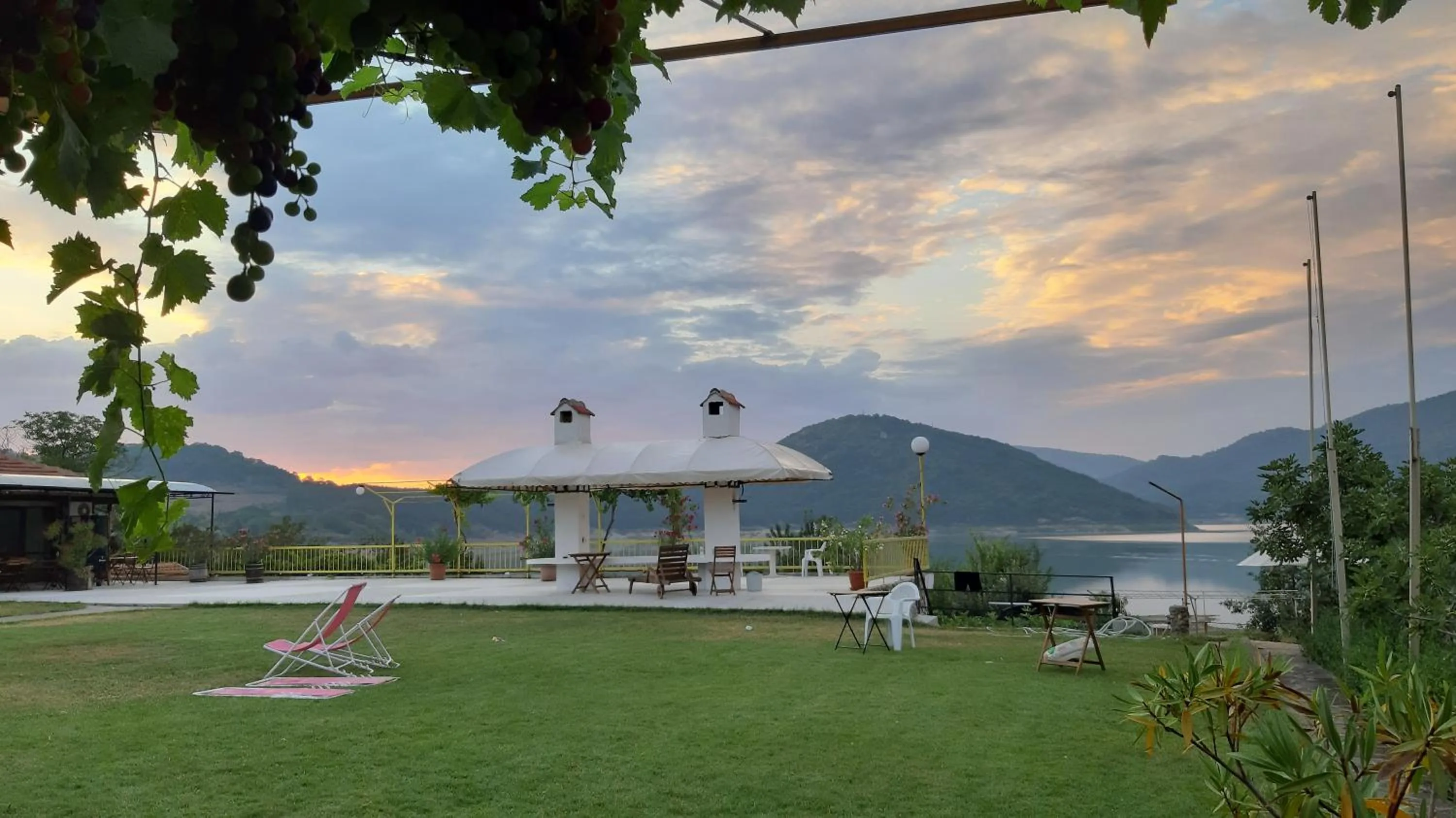 Patio in Family Hotel Belvedere