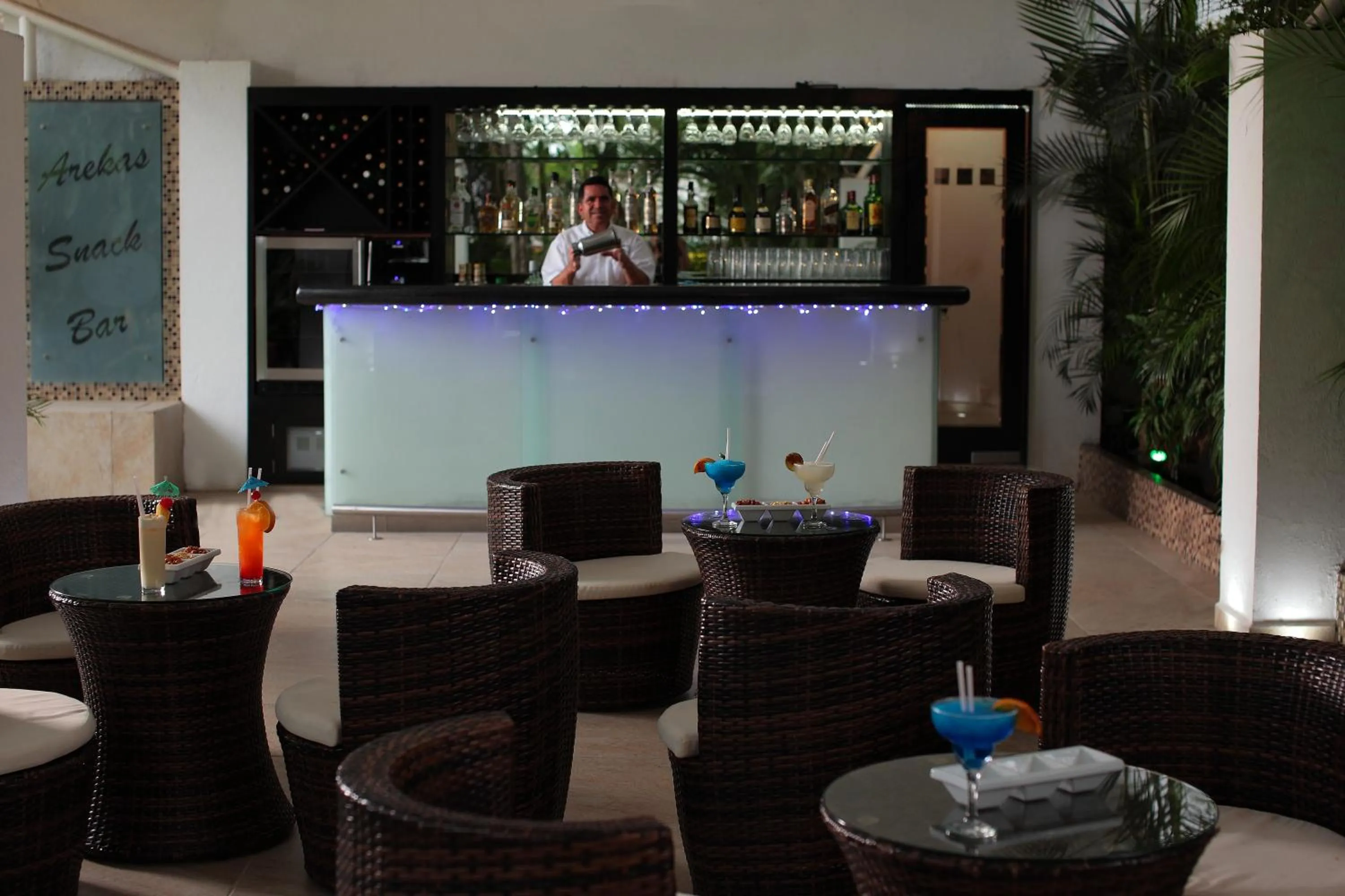 Lounge or bar in Hotel Posada Quinta Las Flores