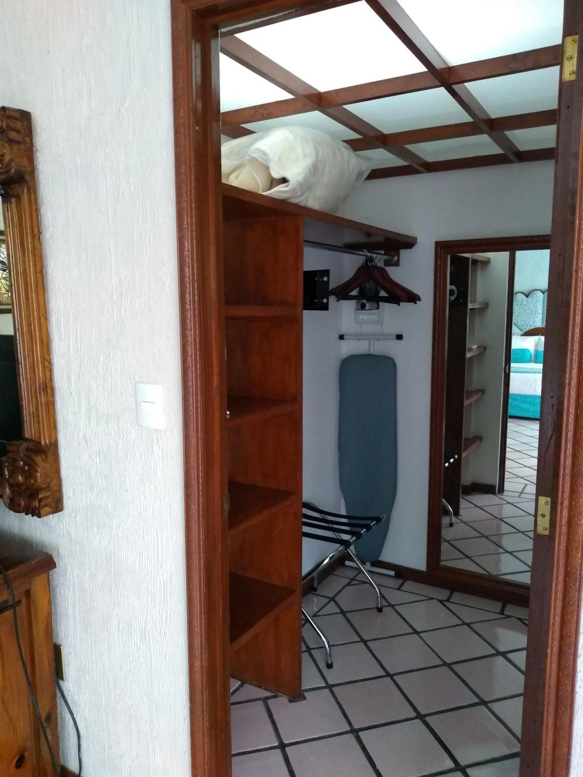 Bed in Hotel Posada Quinta Las Flores