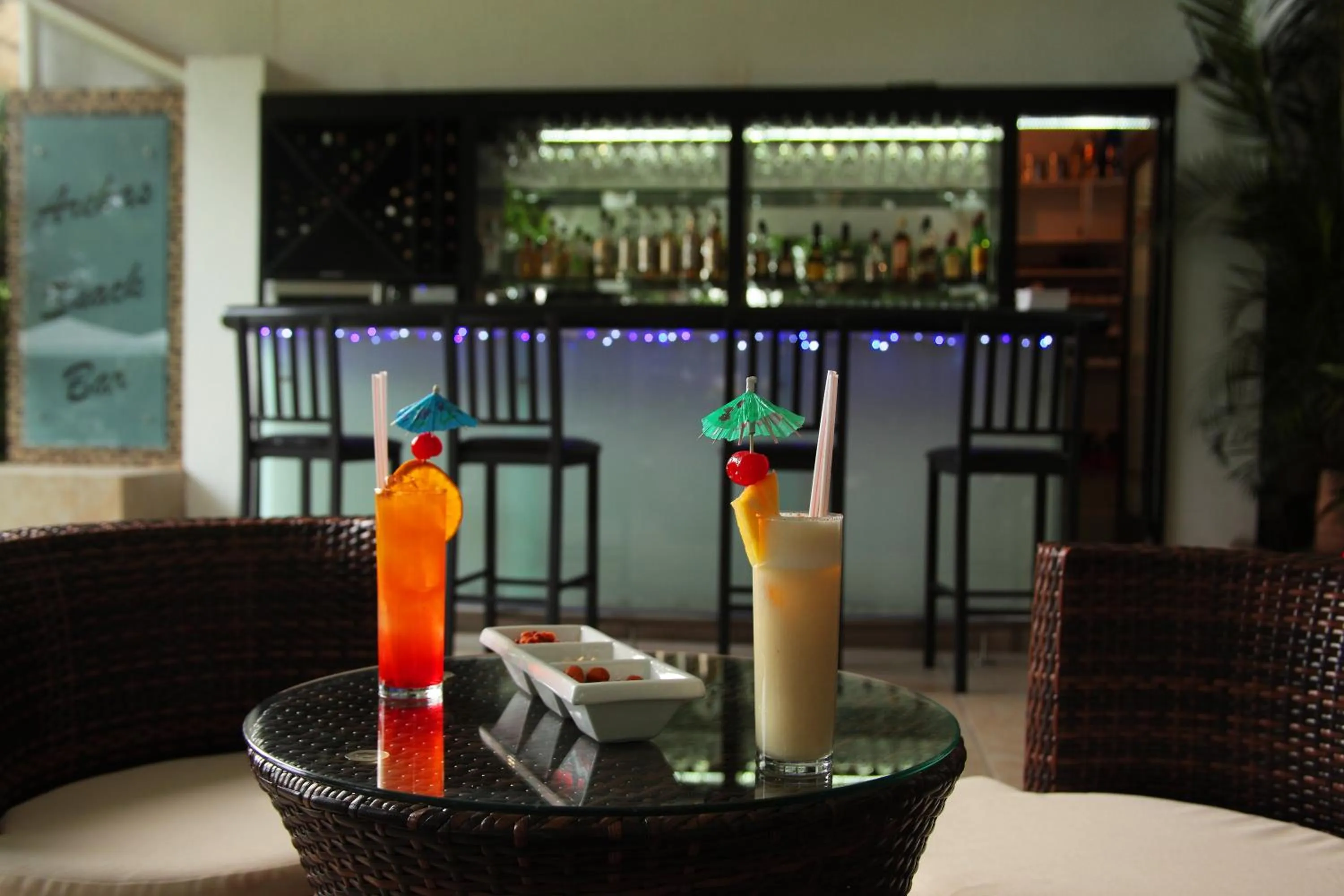 Lounge or bar in Hotel Posada Quinta Las Flores