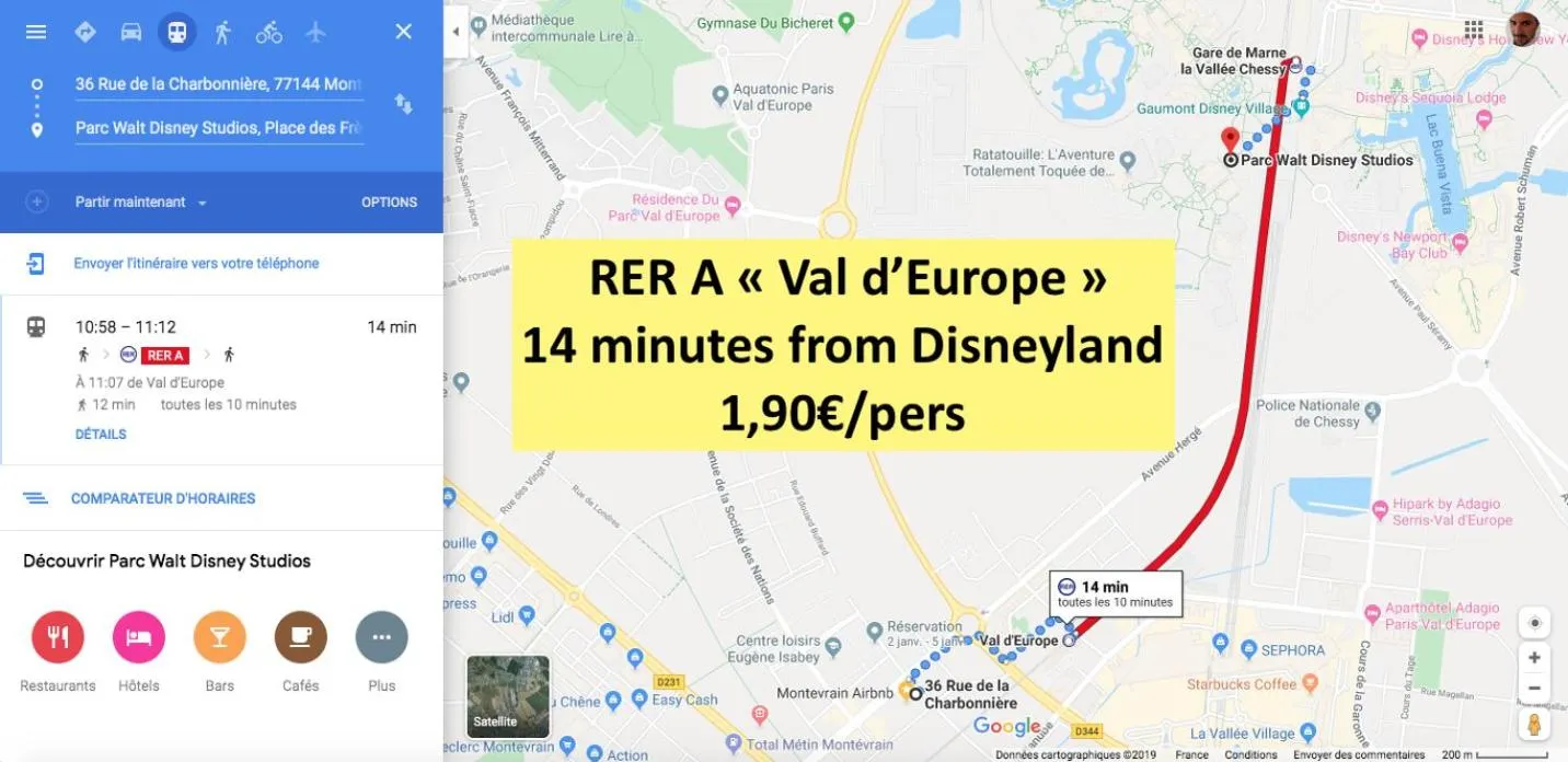 Neighbourhood in Studio Disneyland Paris