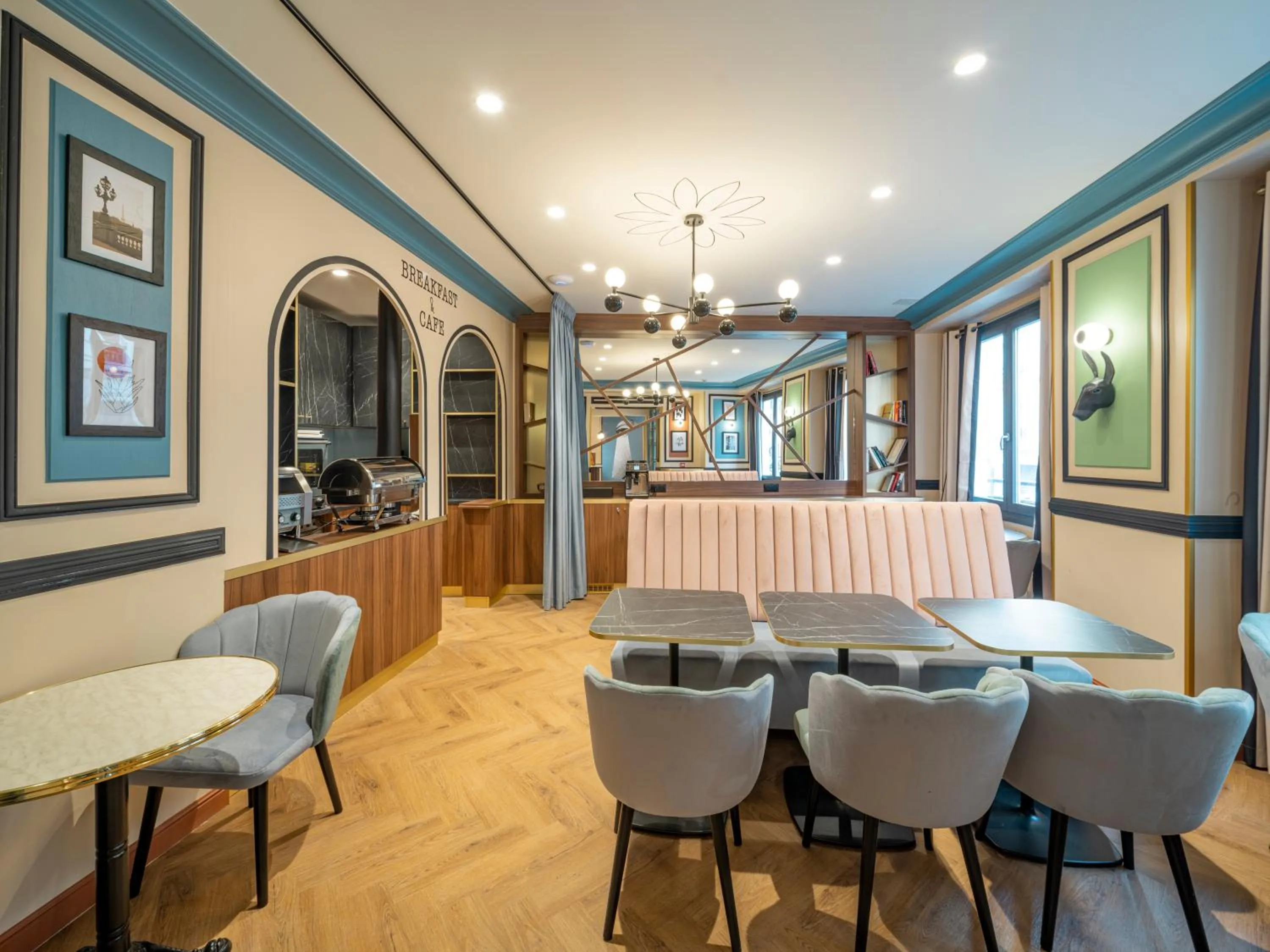 Seating area in Hotel Boronali