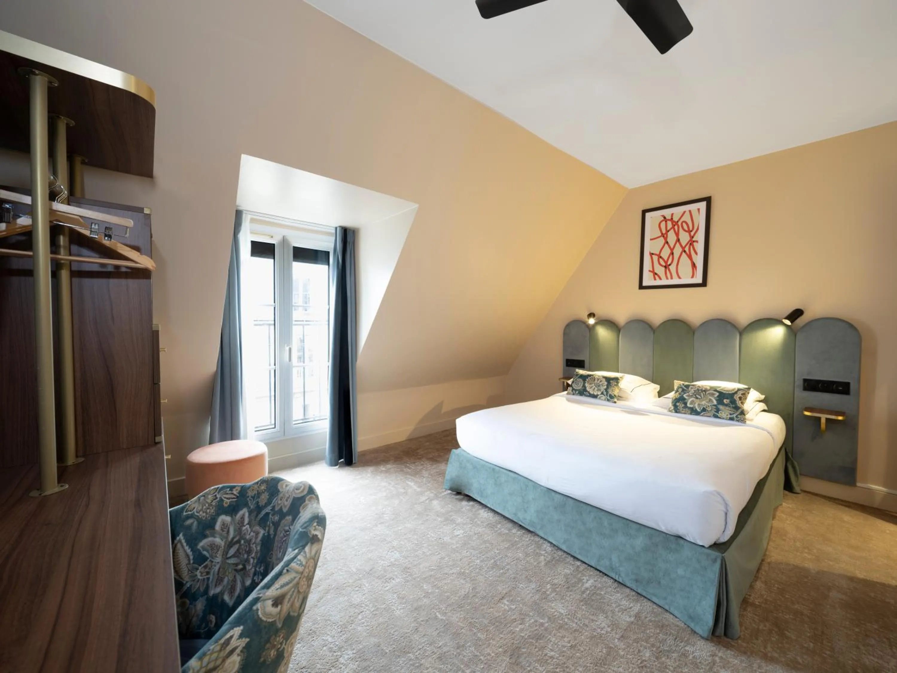 Bedroom, Bed in Hotel Boronali