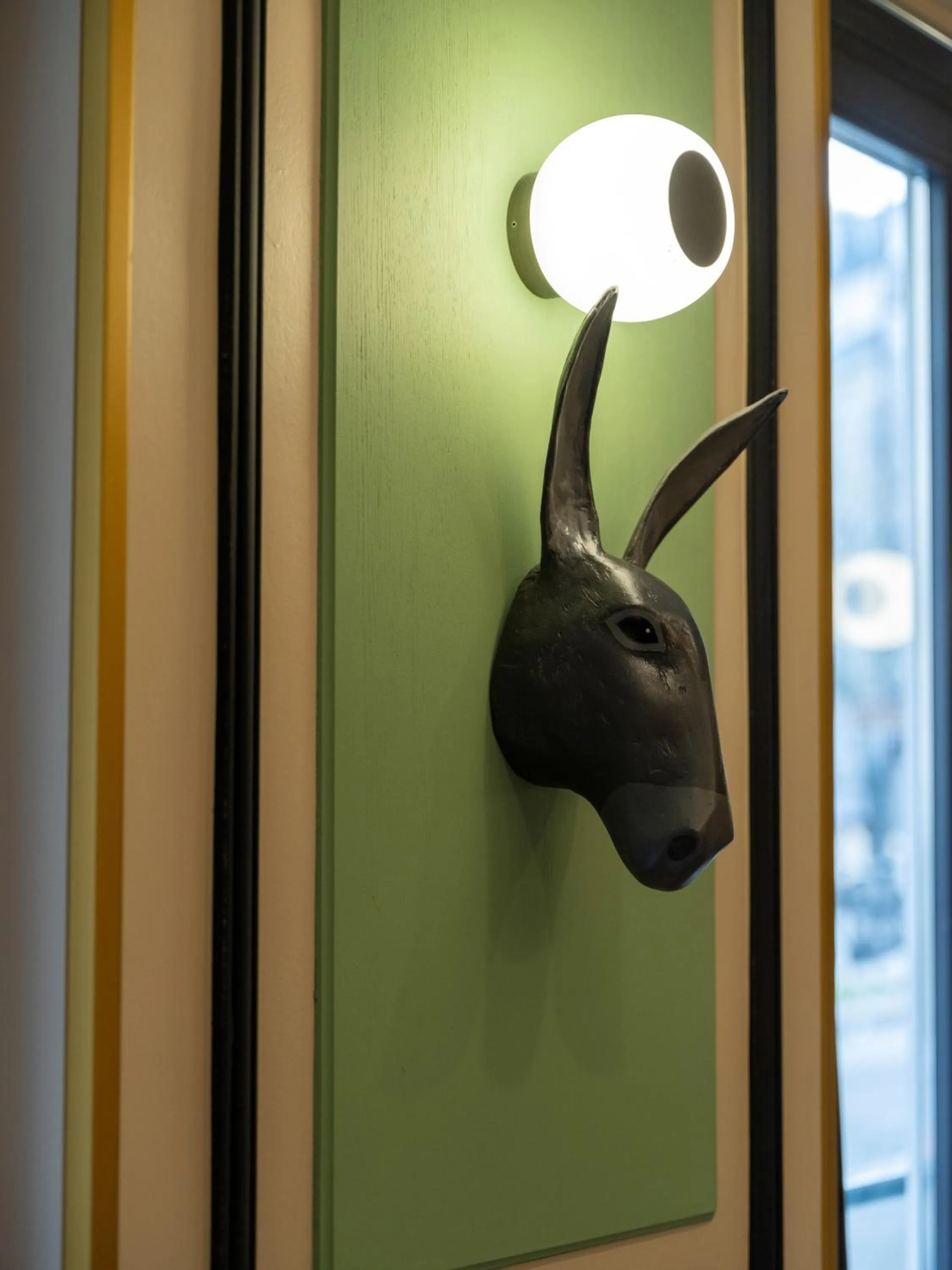 Decorative detail in Hotel Boronali