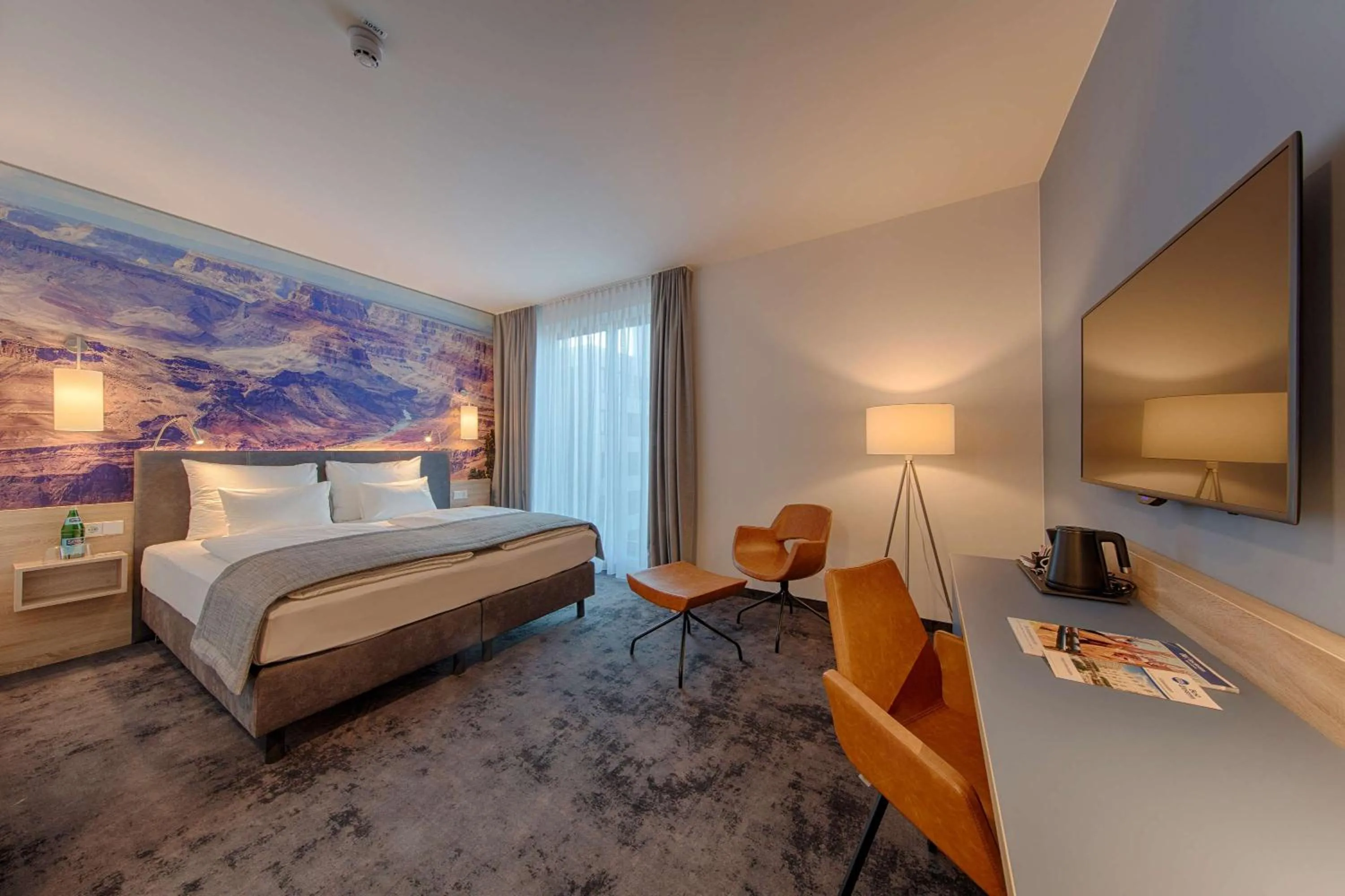 Bedroom, Bed in Best Western Hotel Wiesbaden