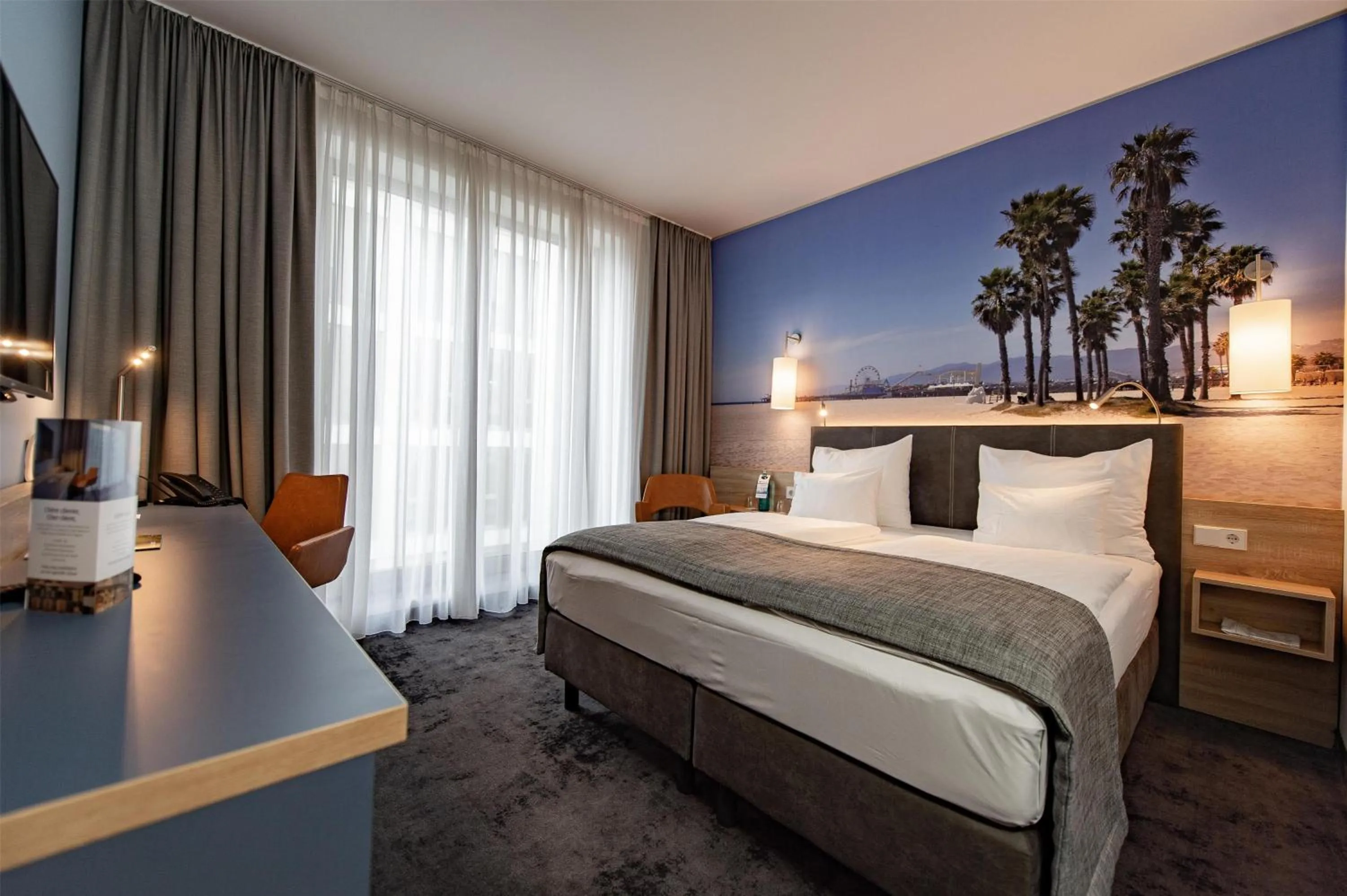 Bedroom, Bed in Best Western Hotel Wiesbaden