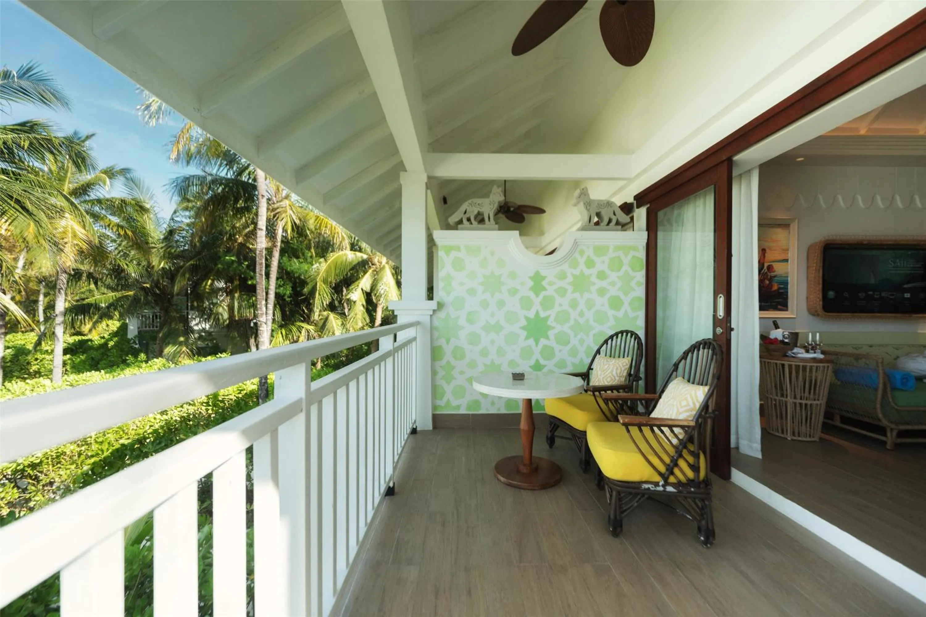 View (from property/room) in SAii Lagoon Maldives, Curio Collection By Hilton