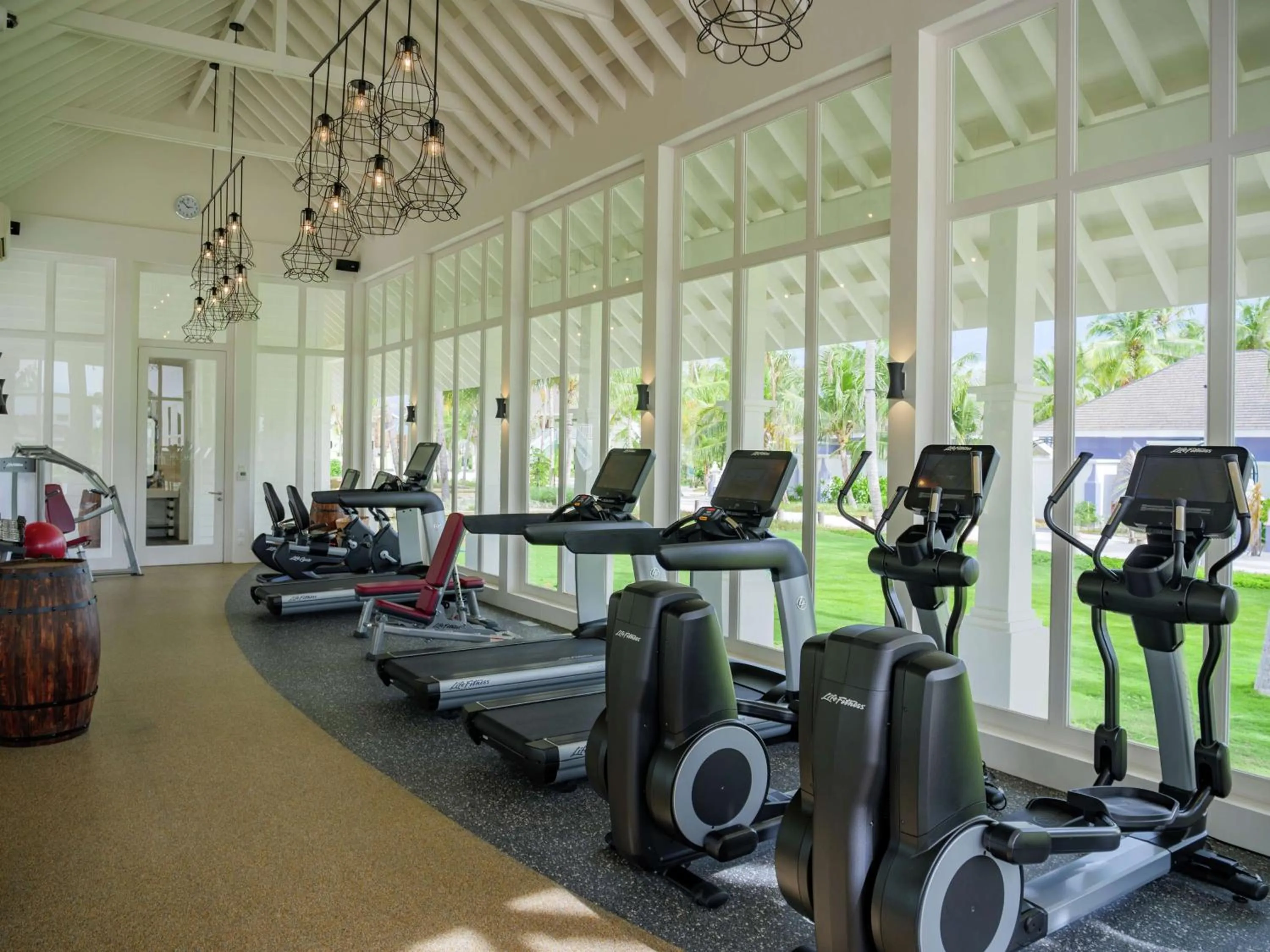 Fitness centre/facilities in SAii Lagoon Maldives, Curio Collection By Hilton