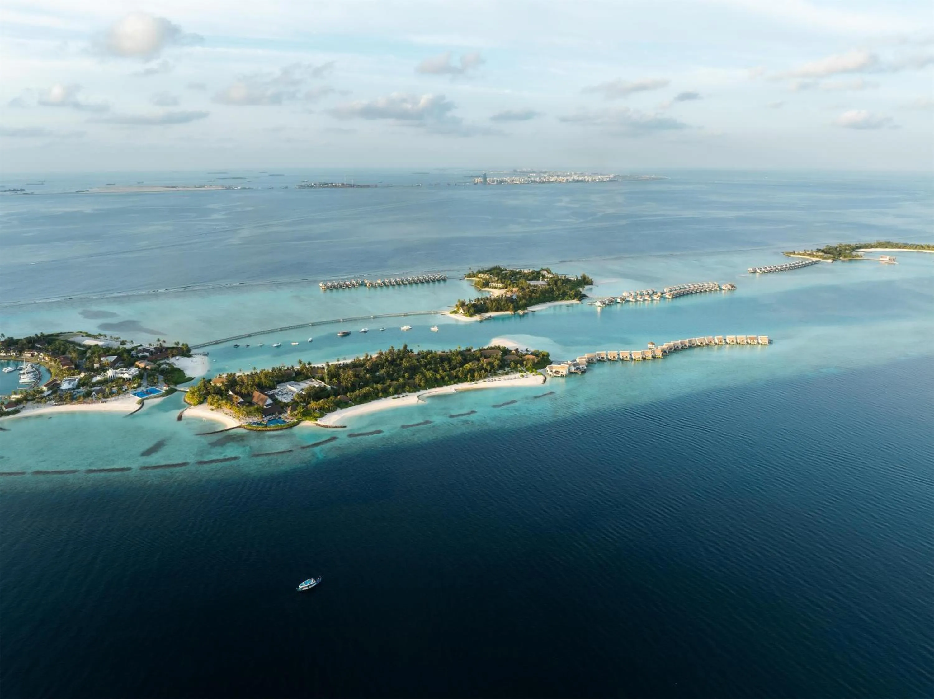 Property building in SAii Lagoon Maldives, Curio Collection By Hilton