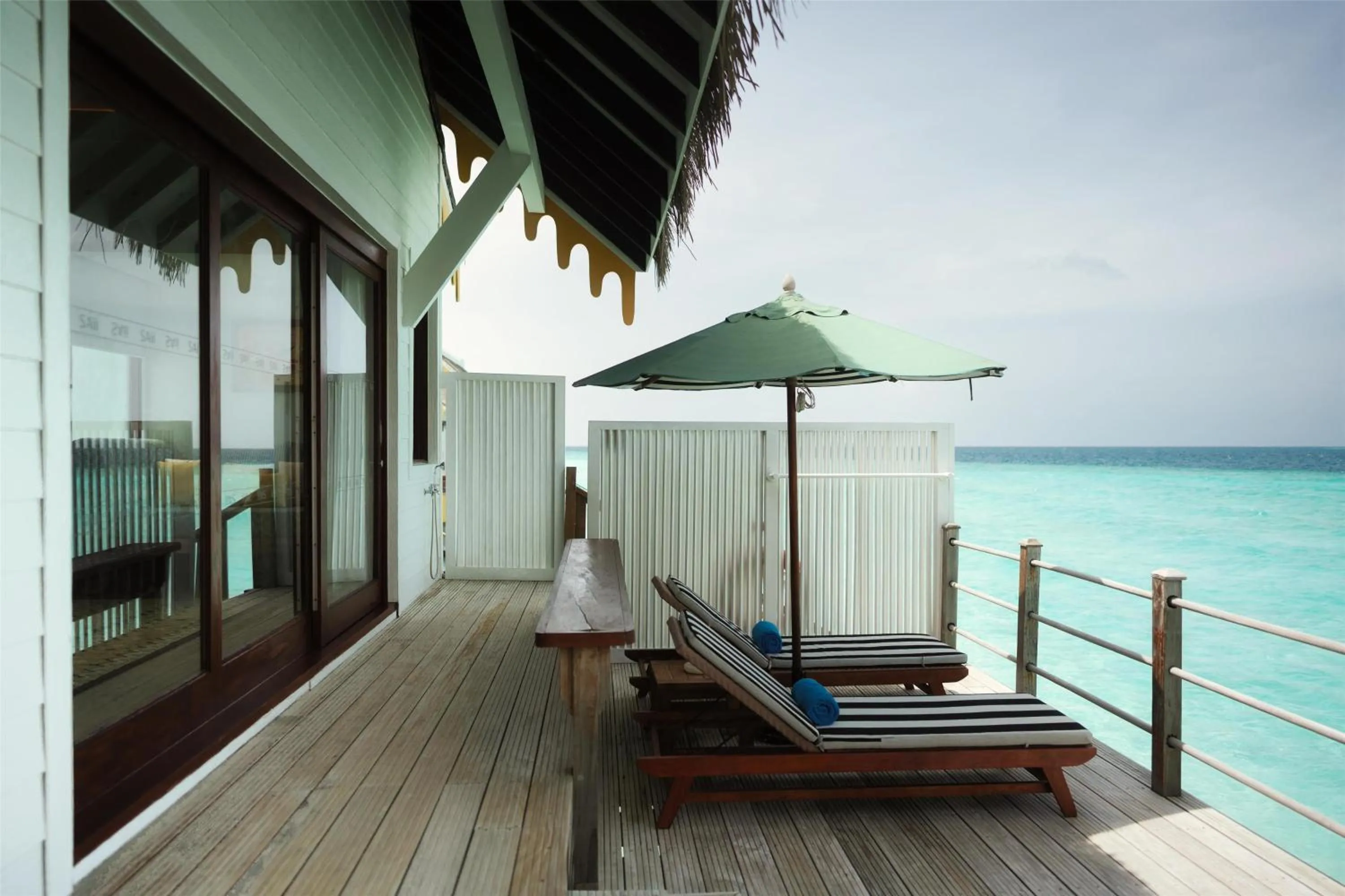 View (from property/room) in SAii Lagoon Maldives, Curio Collection By Hilton