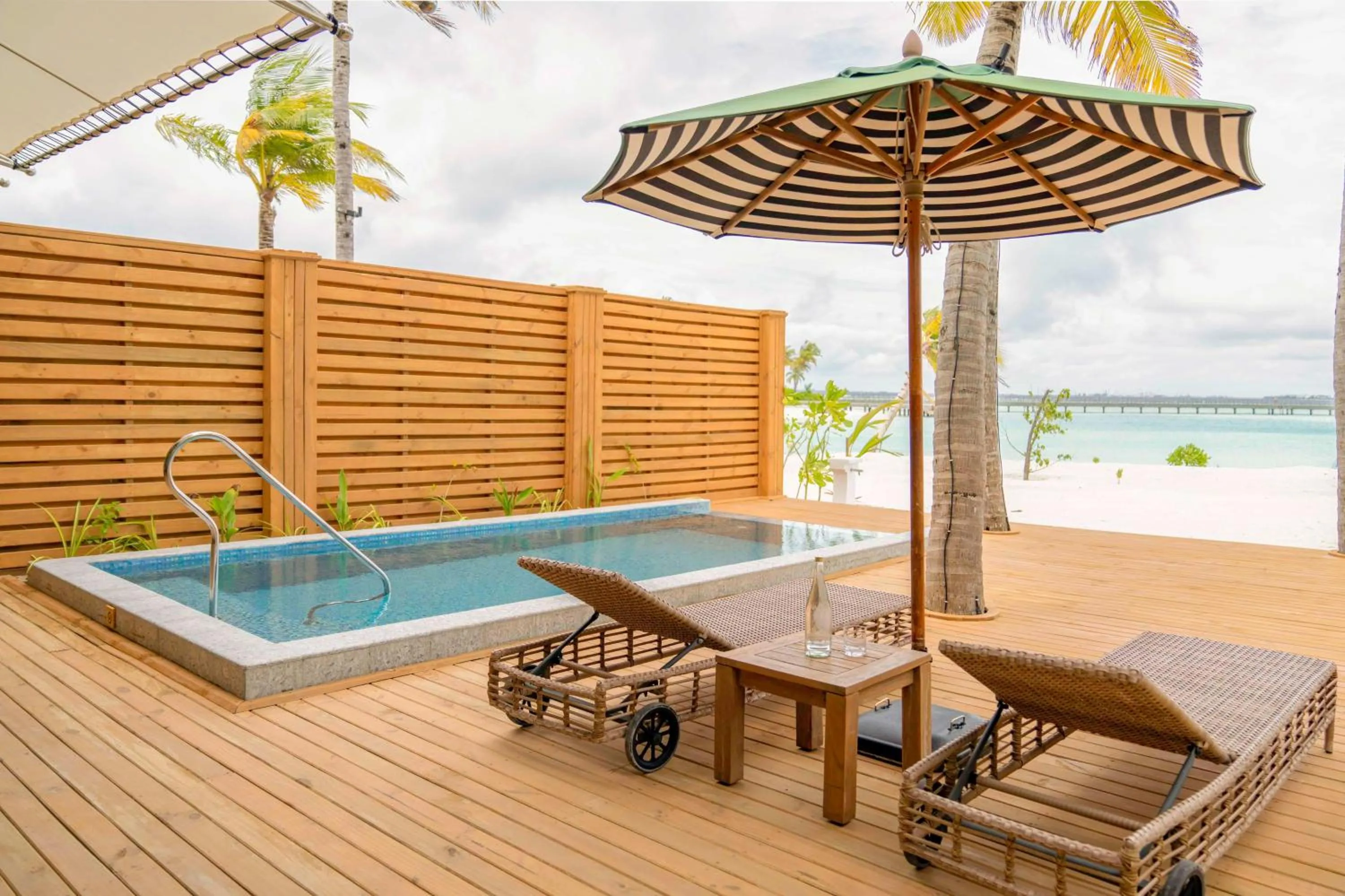 View (from property/room) in SAii Lagoon Maldives, Curio Collection By Hilton
