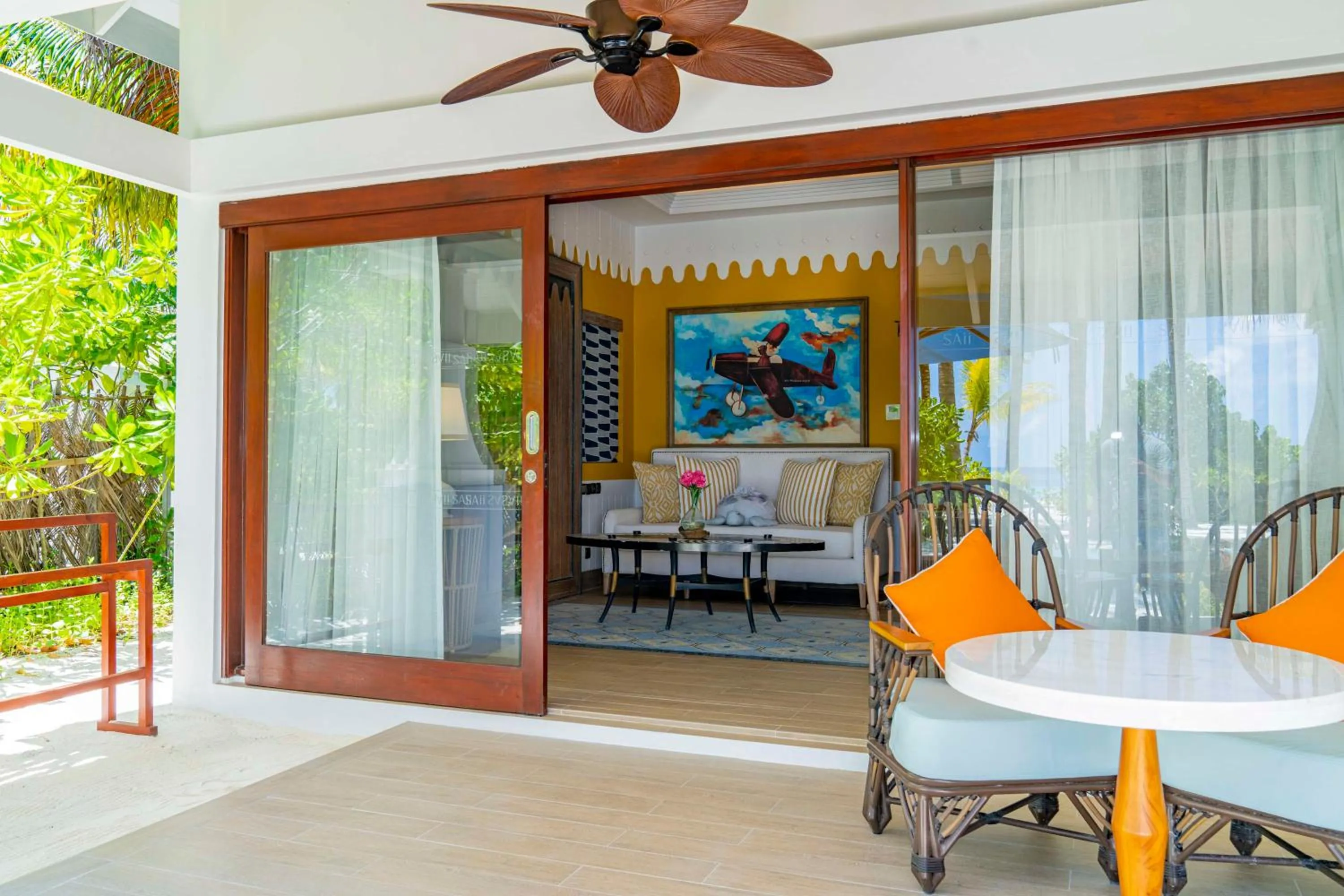 View (from property/room) in SAii Lagoon Maldives, Curio Collection By Hilton