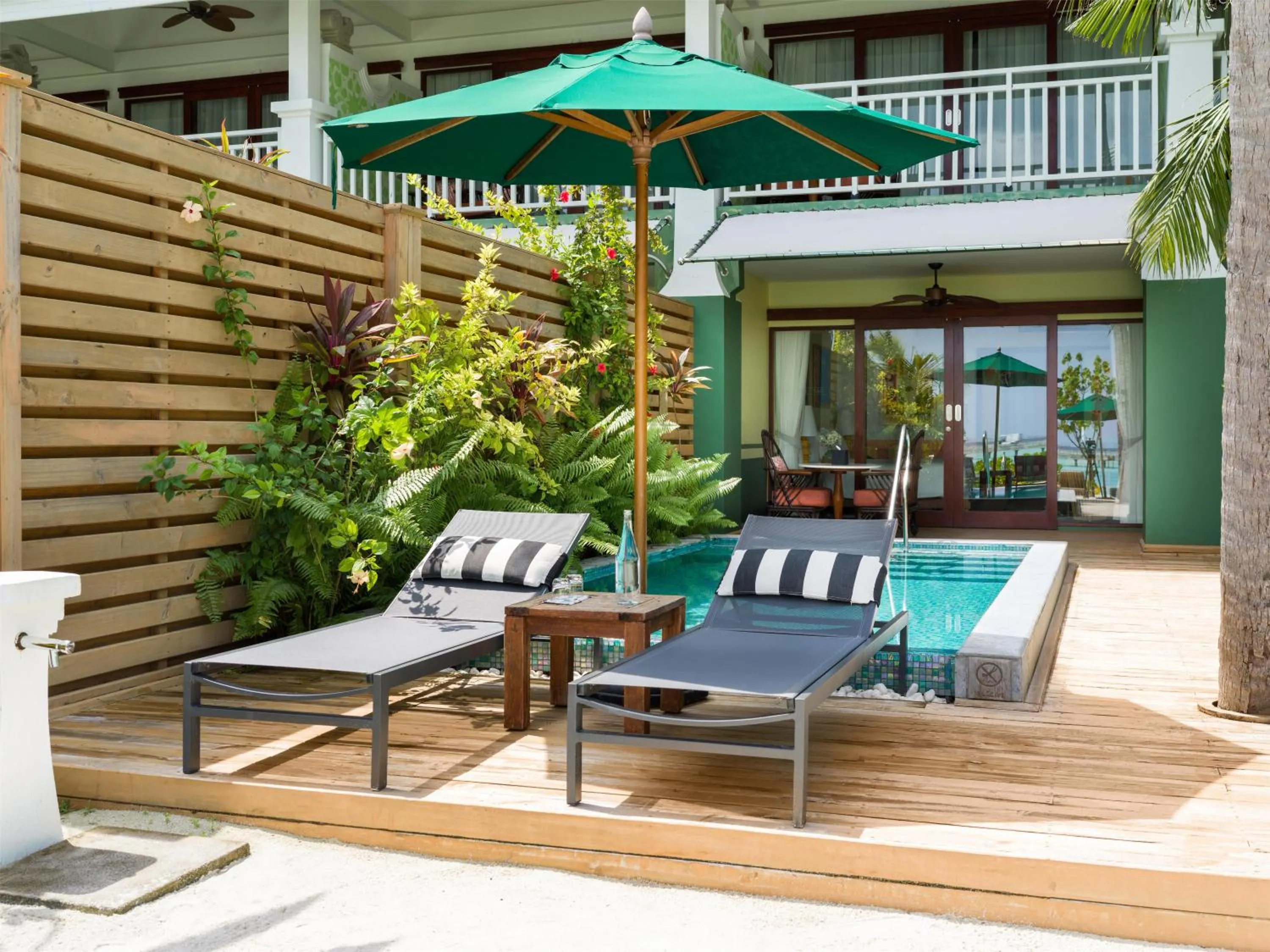 View (from property/room) in SAii Lagoon Maldives, Curio Collection By Hilton