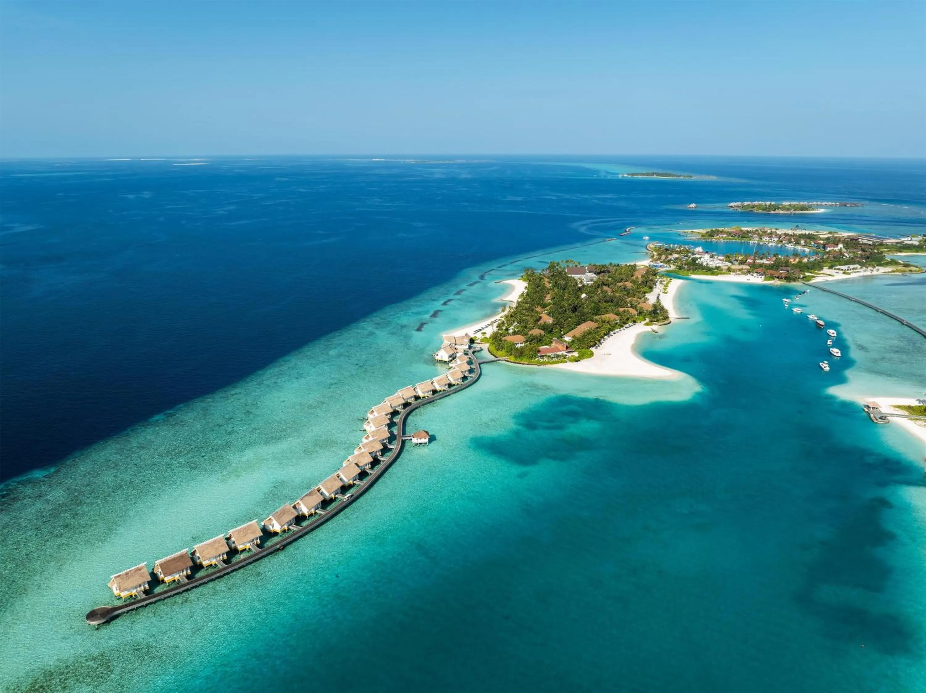 Property building in SAii Lagoon Maldives, Curio Collection By Hilton
