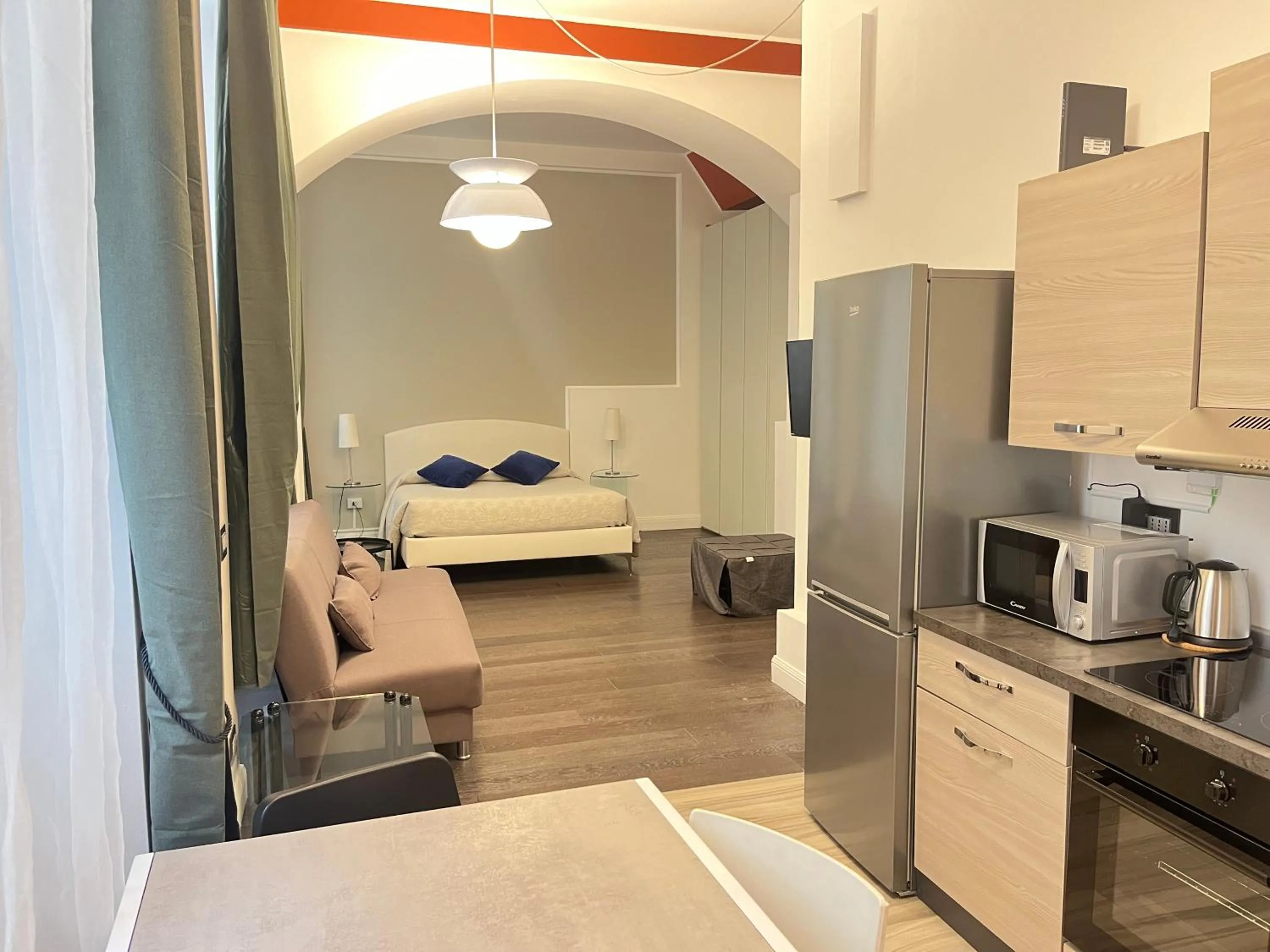 Living room, Bed in Residence Diaz