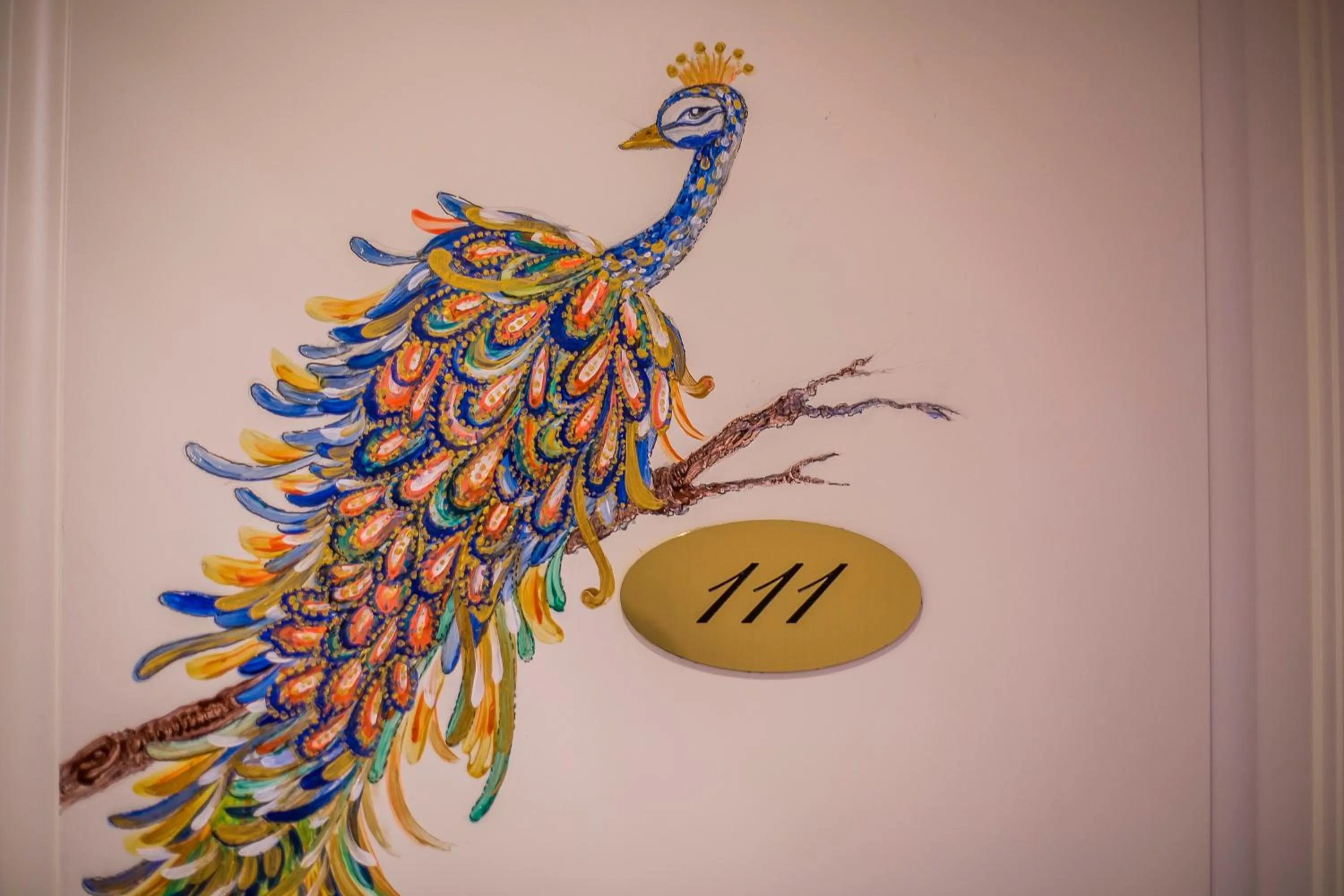 Decorative detail in Trastevere Royal Suite Trilussa